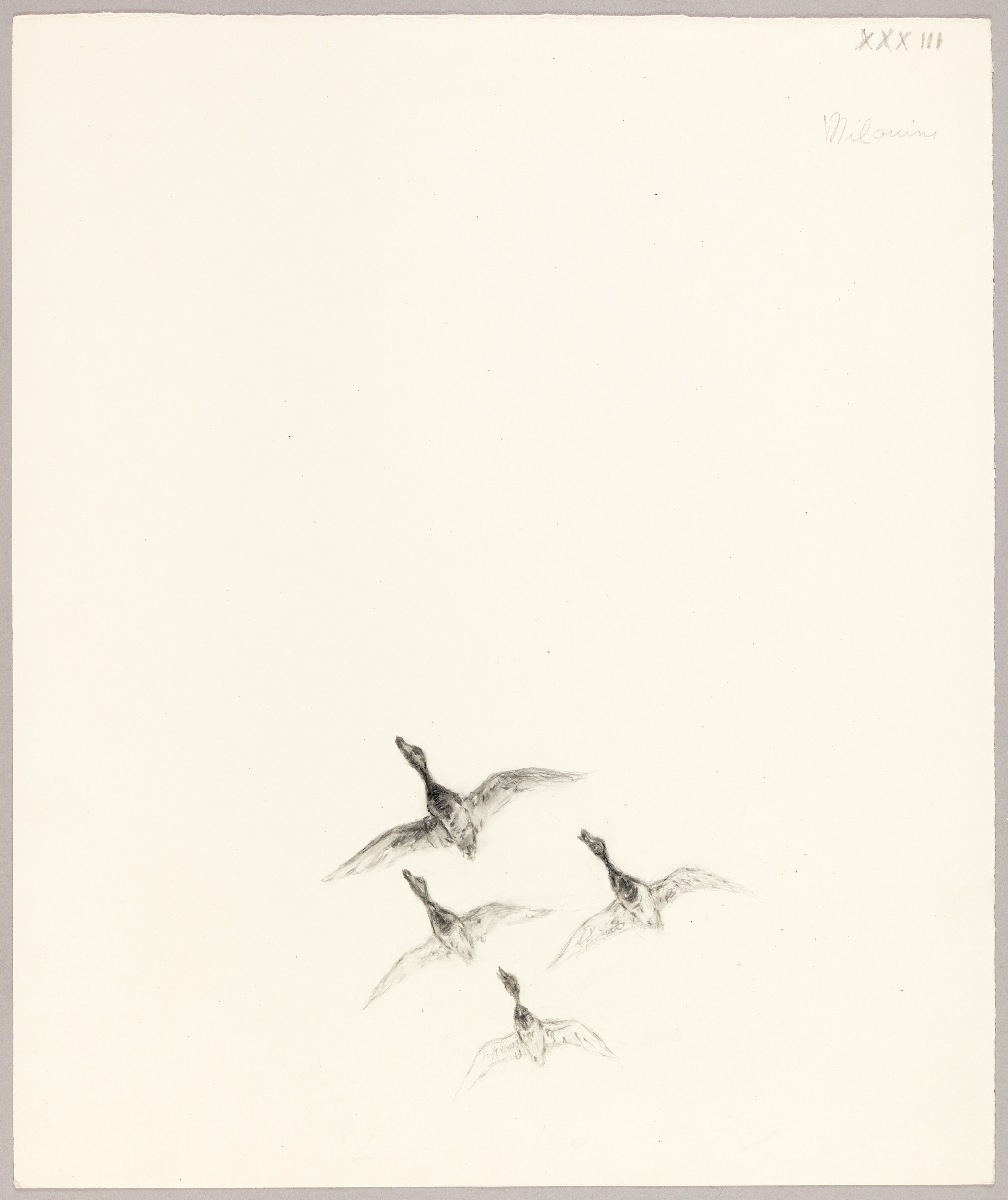Milouins, Henri de Parceveaux, 20e siècle