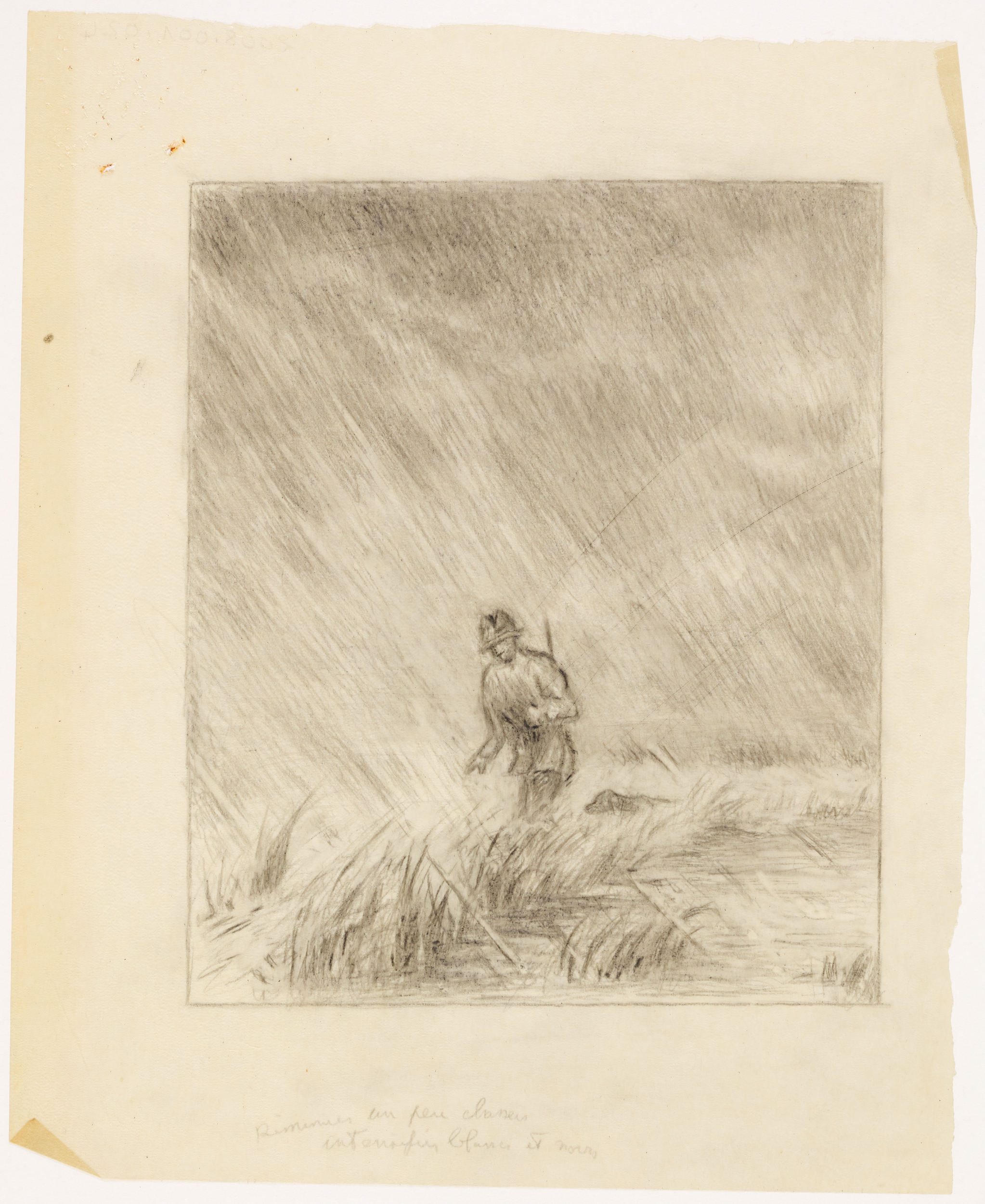Chasseur, Henri de Parceveaux, 20e siècle
