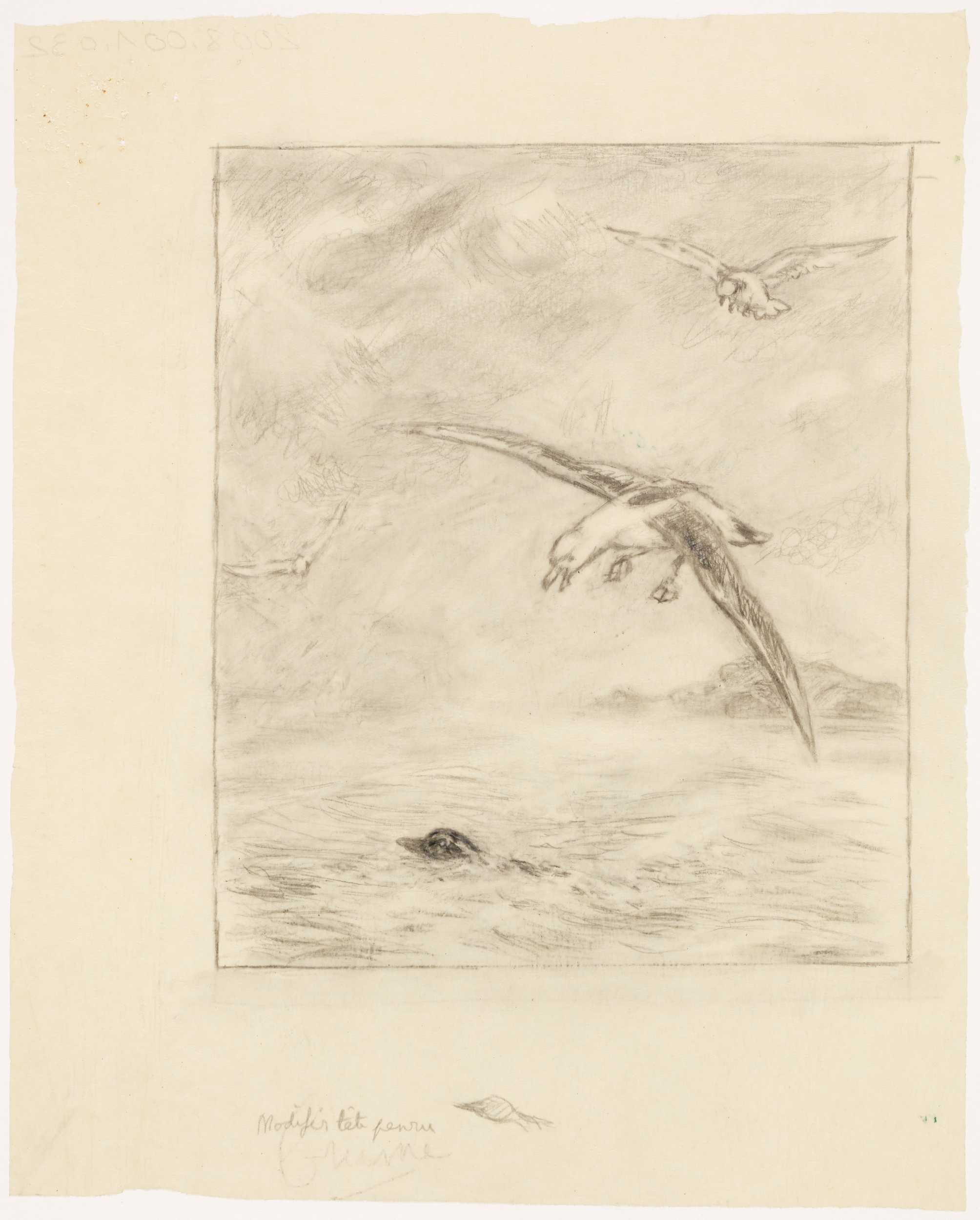 Oiseaux, Henri de Parceveaux, 20e siècle