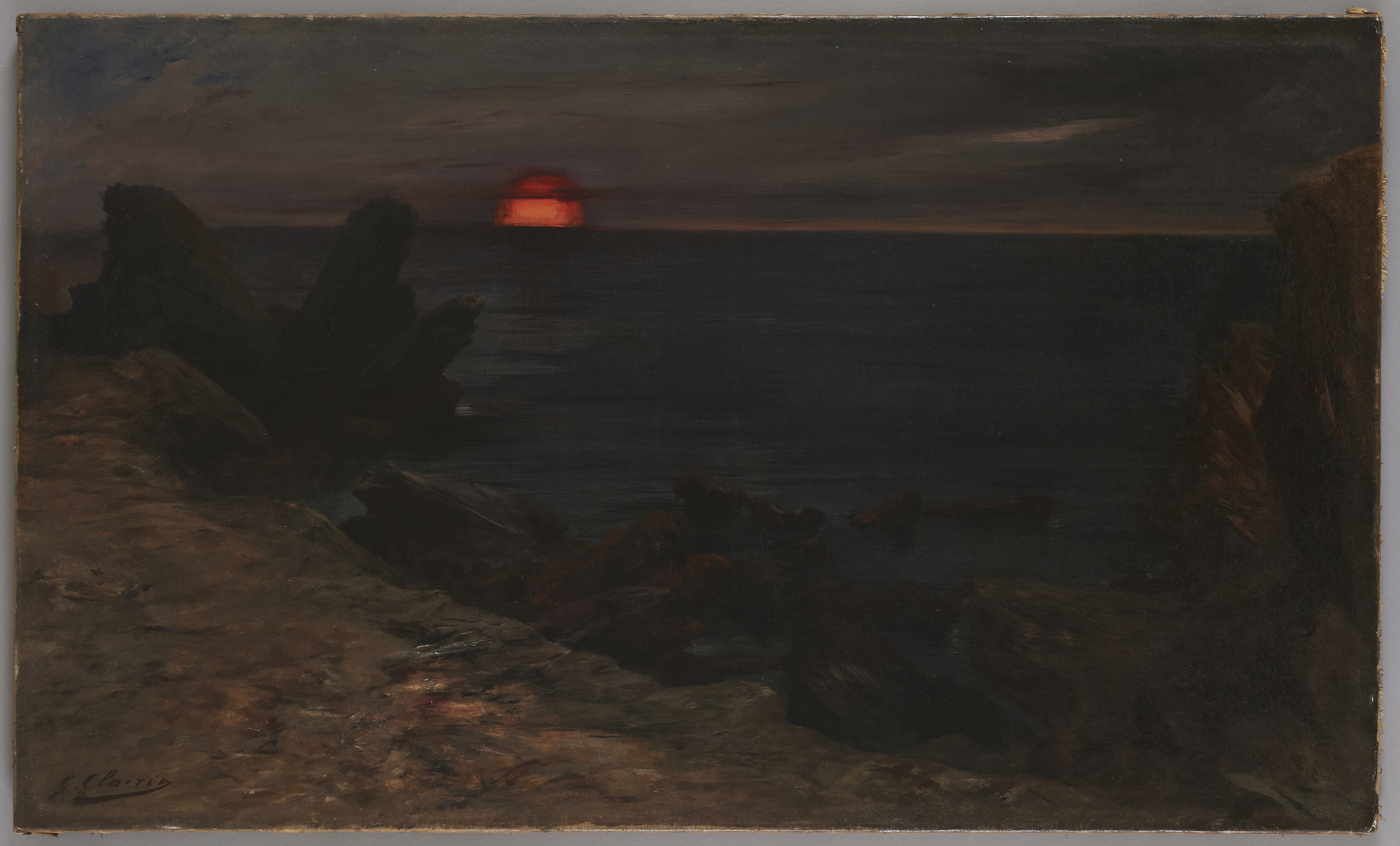 Crépuscule à Belle-Ile-en-Mer, Georges Clairin, 1900