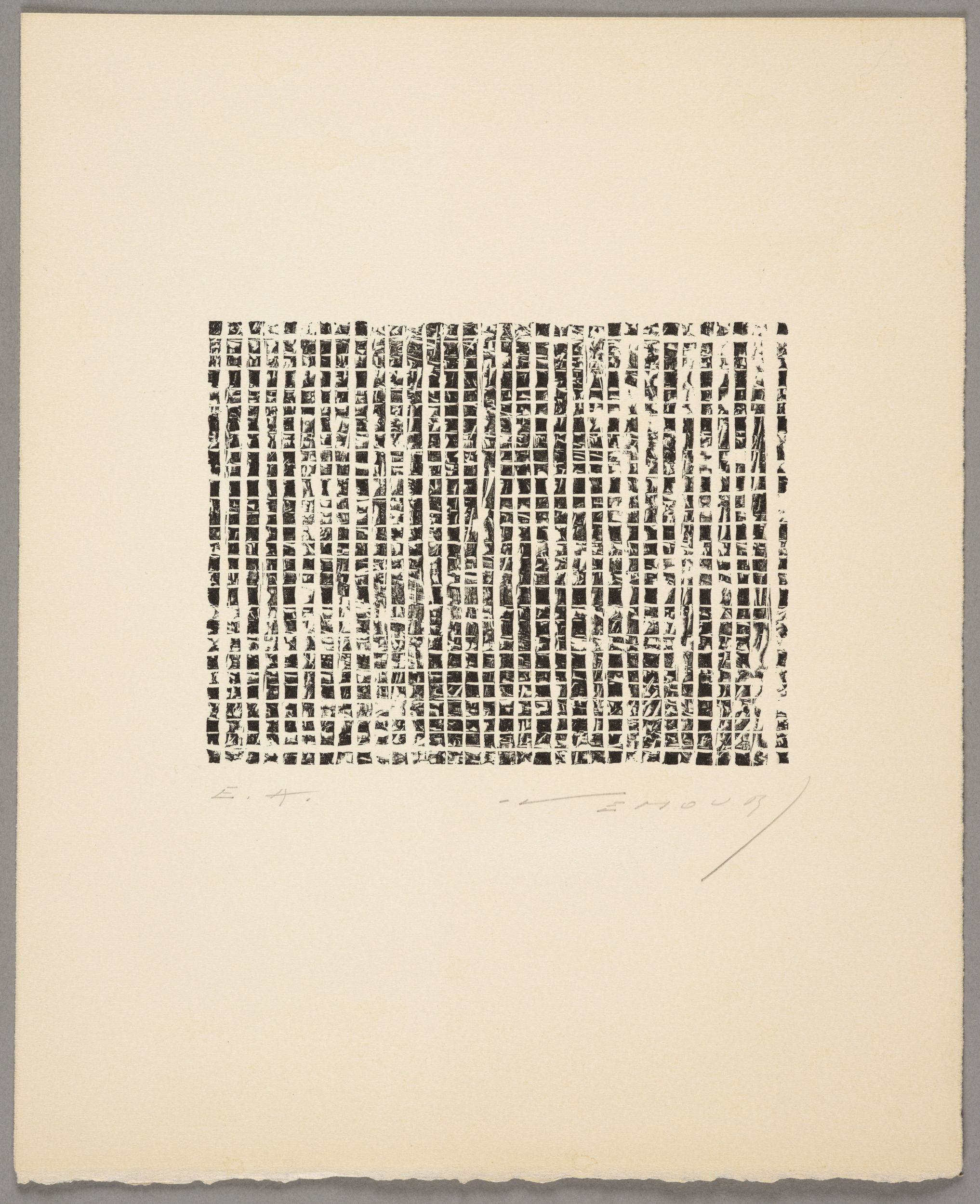 Sans titre, Aurélie Nemours, 4e quart 20e siècle