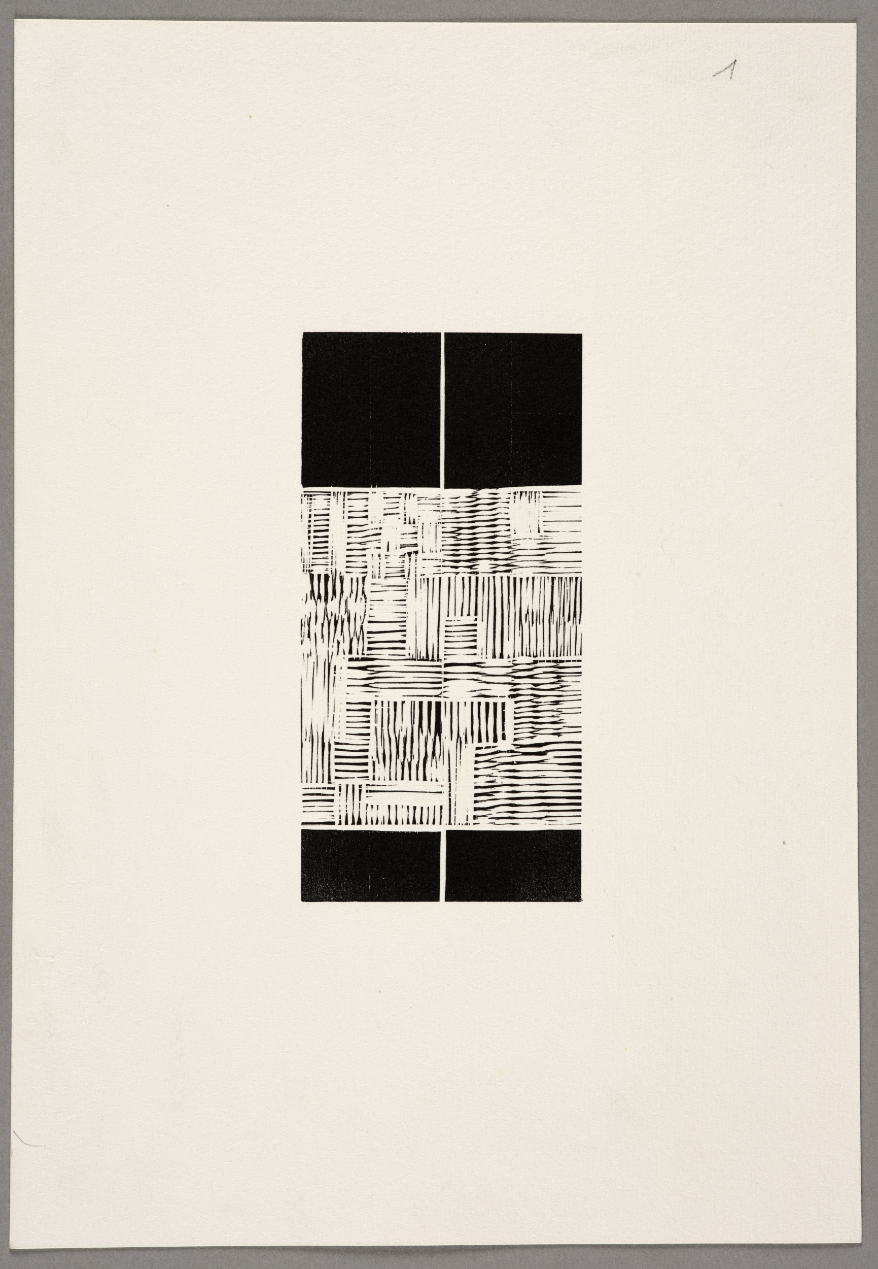 Sans titre, Aurélie Nemours, 3e quart 20e siècle