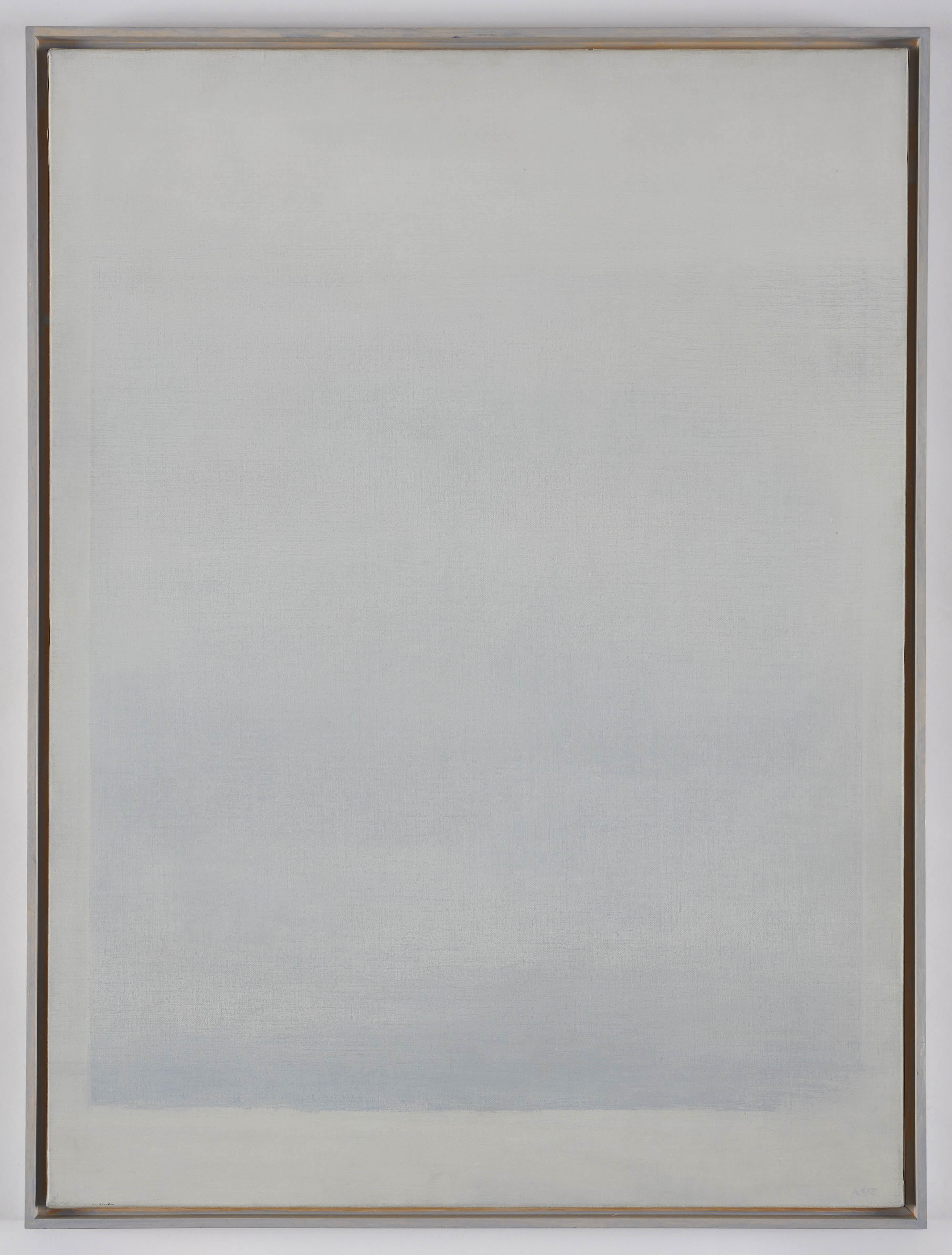 Transparence bleue II, Geneviève Asse, 1971