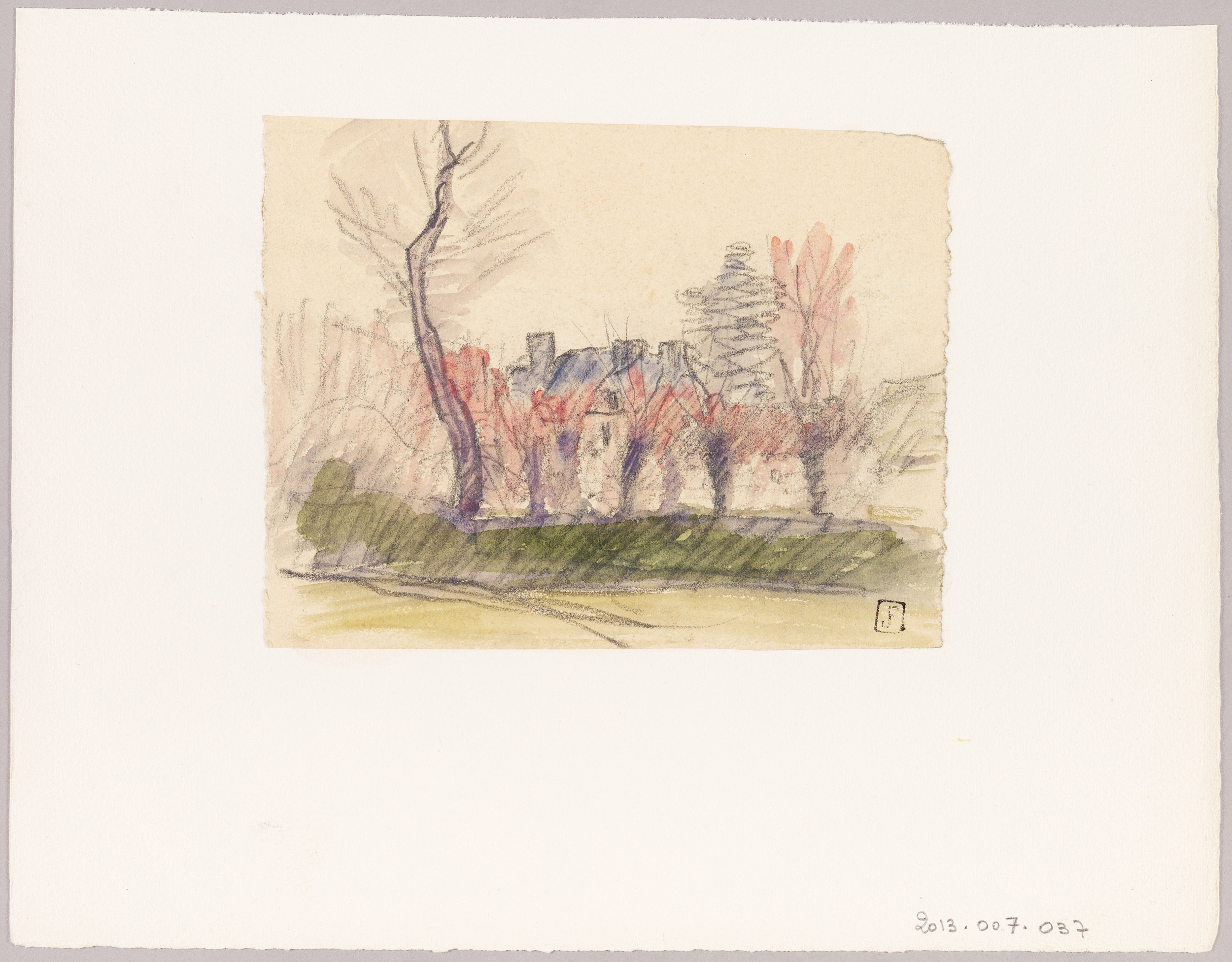 Sans titre (titre factice), Jean Frélaut, 1ère moitié 20e siècle