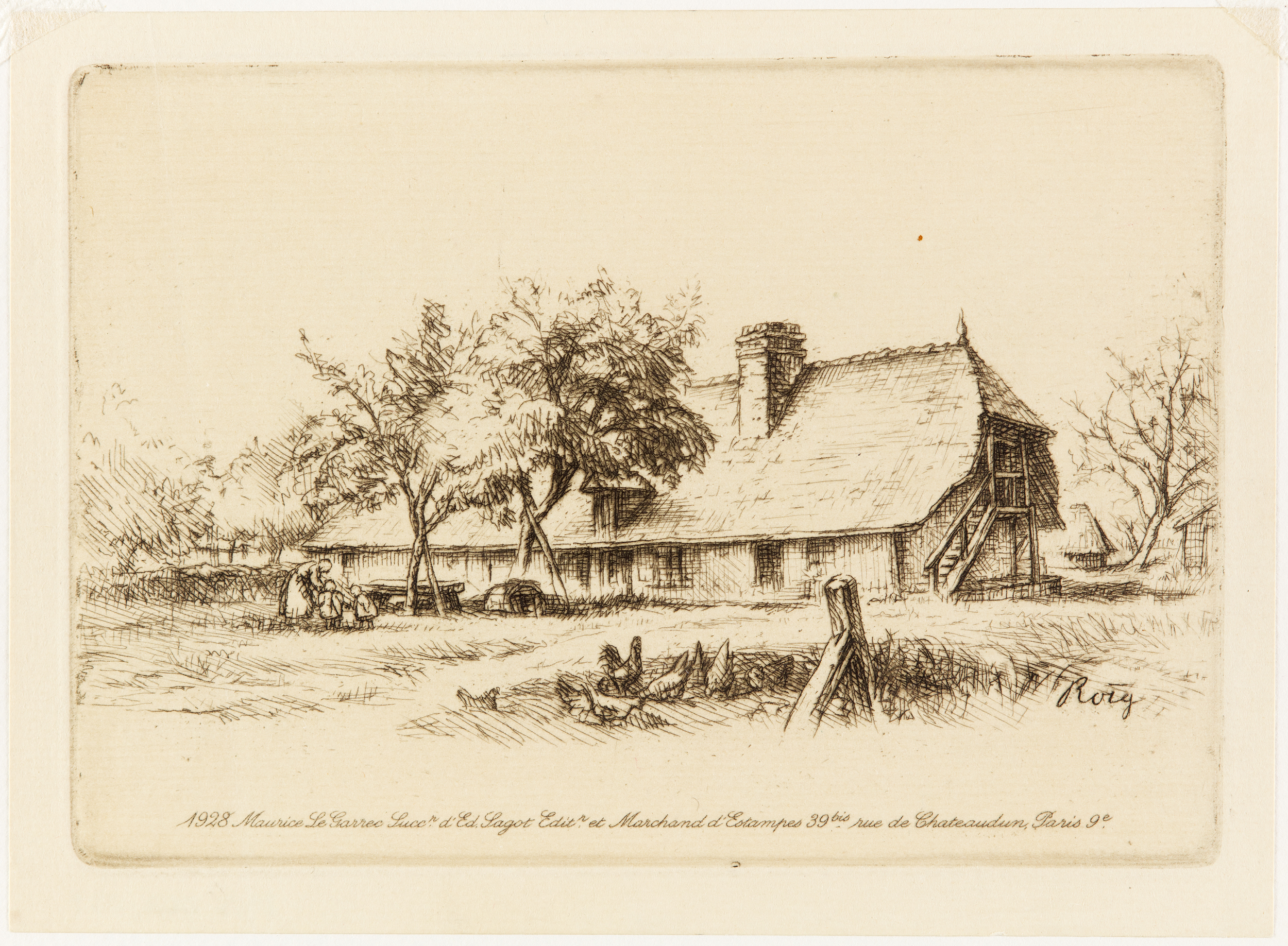 Sans titre (titre factice), Adolphe Beaufrère, 1er quart 20e siècle