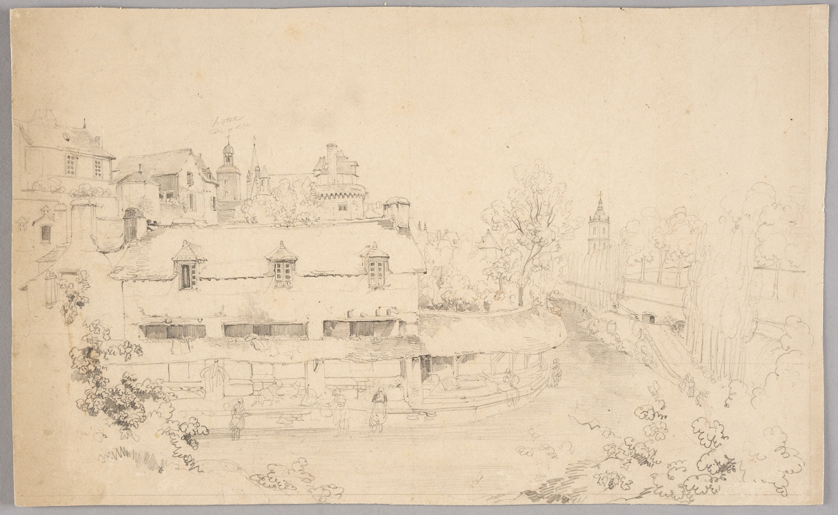 Les Lavoirs de Vannes, Félix Benoist, 19e siècle