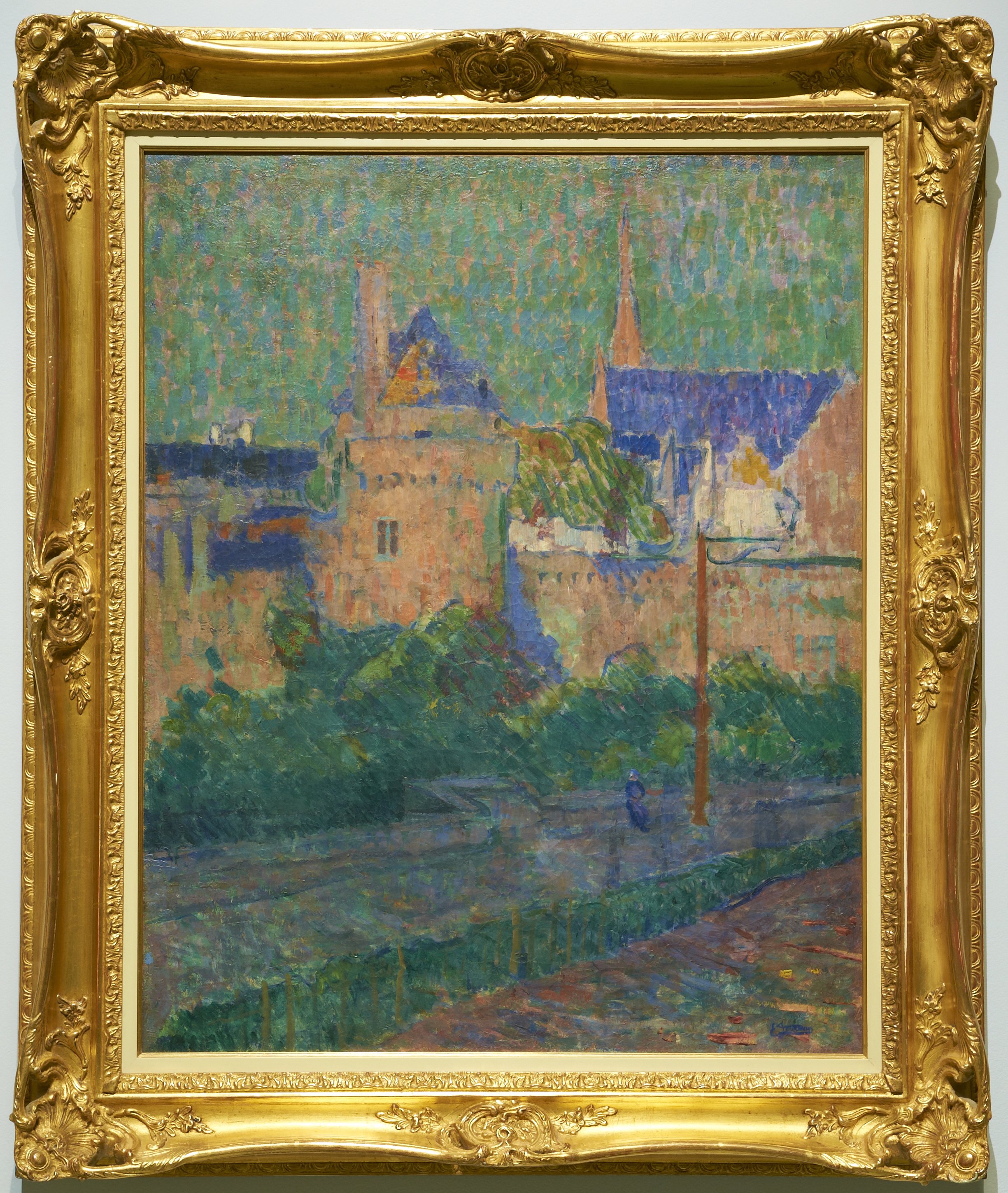 Les remparts de Vannes, Emile Jourdan, 4e quart 19e siècle