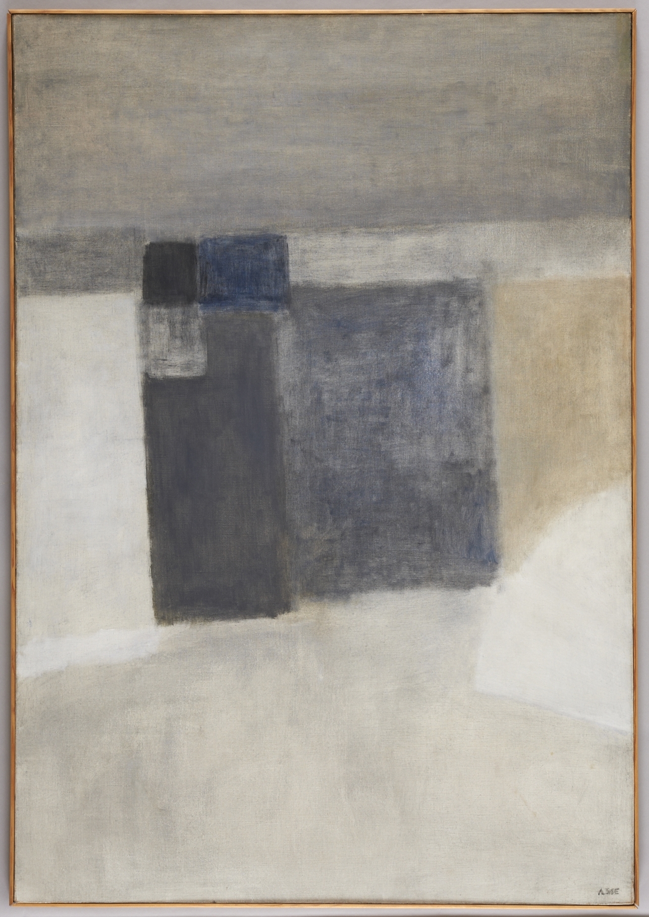 Paysage, Geneviève Asse, 1958
