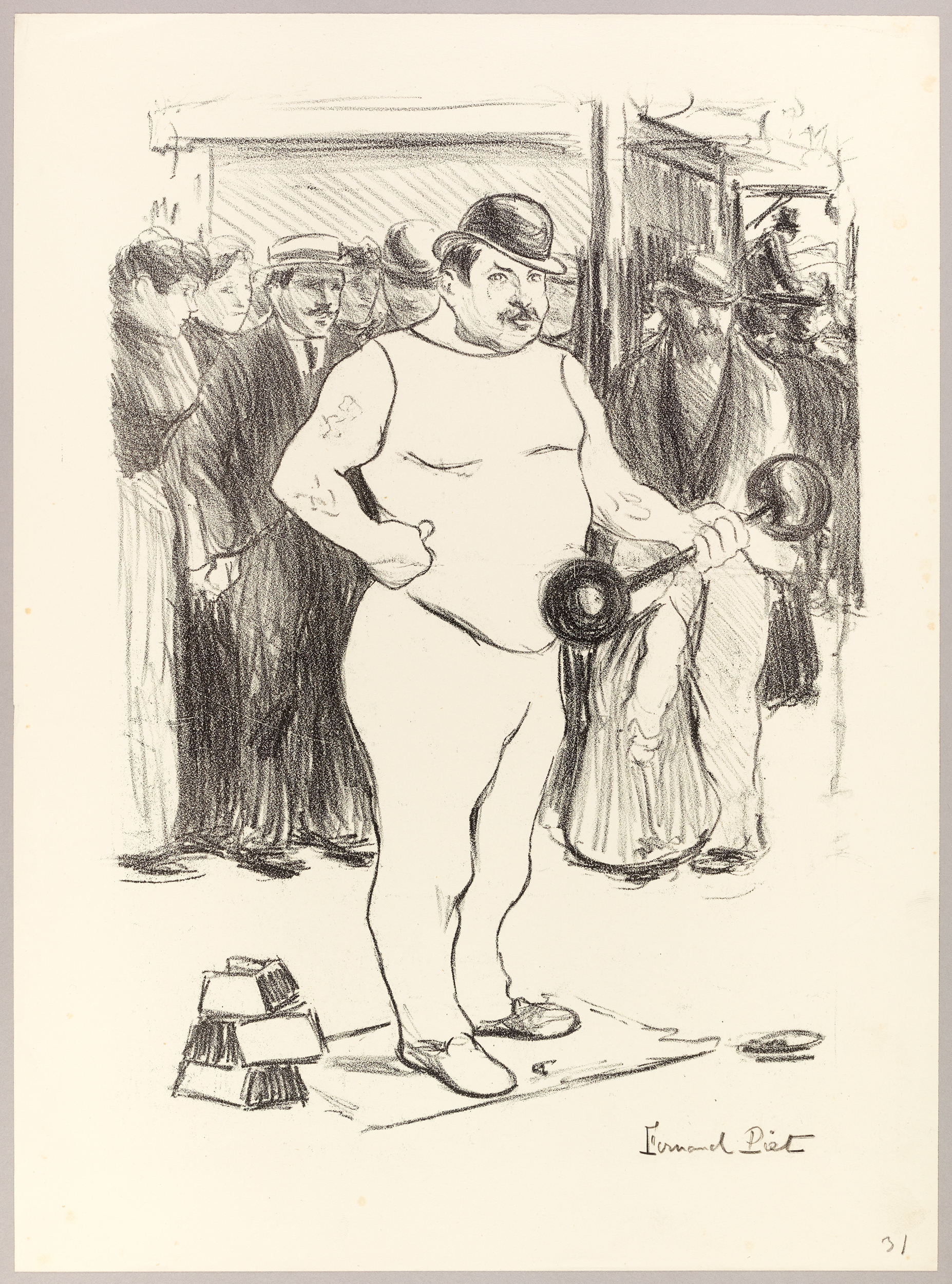 Sans titre (titre factice), Fernand Piet, 4e quart 19e siècle, 1er quart 20e siècle