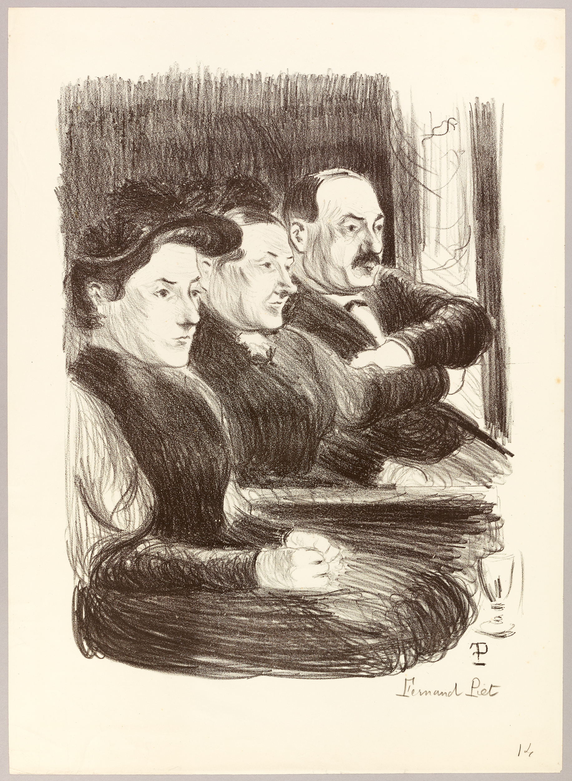 Sans titre (titre factice), Fernand Piet, 4e quart 19e siècle, 1er quart 20e siècle