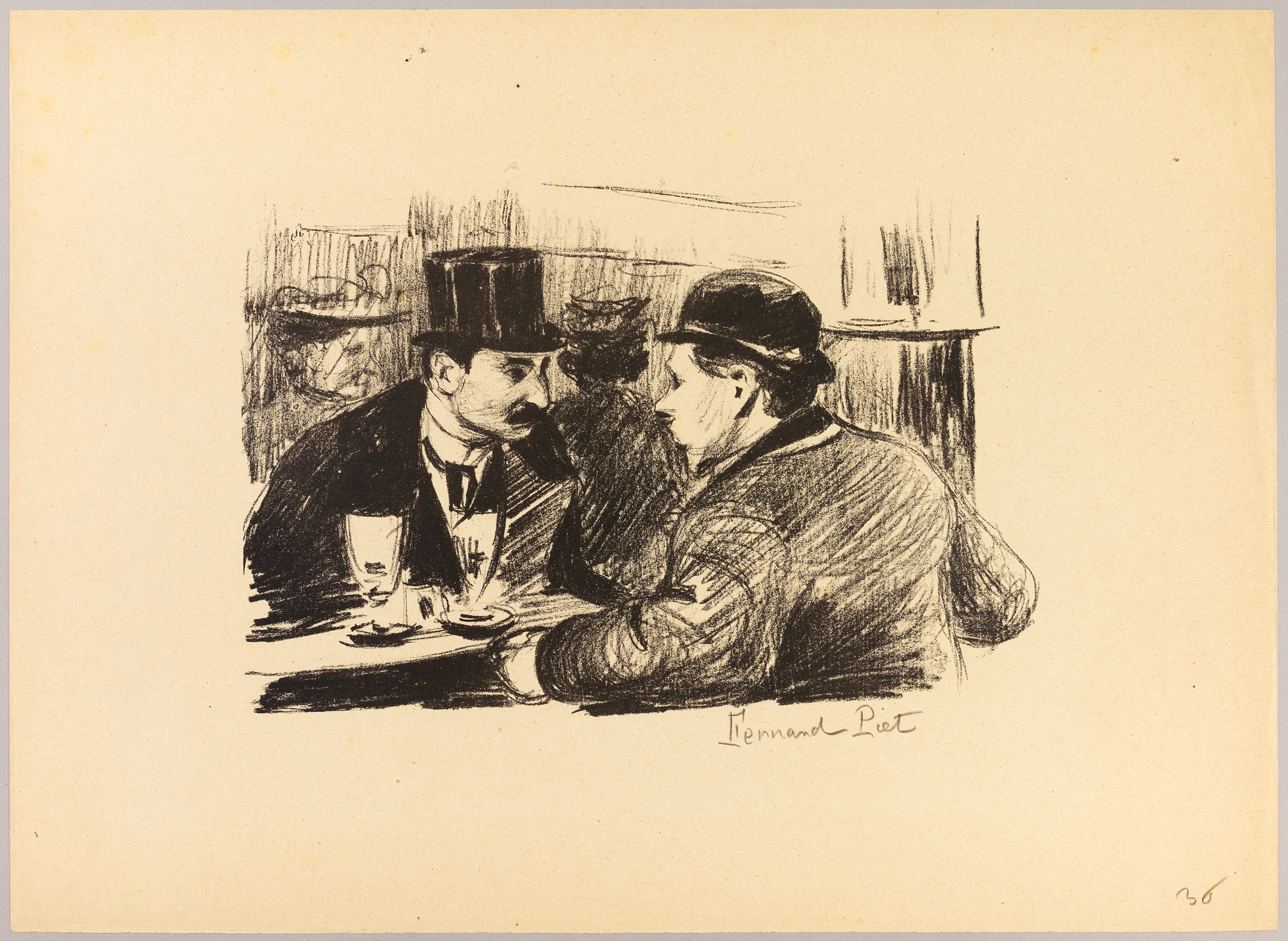 Sans titre (titre factice), Fernand Piet, 4e quart 19e siècle, 1er quart 20e siècle
