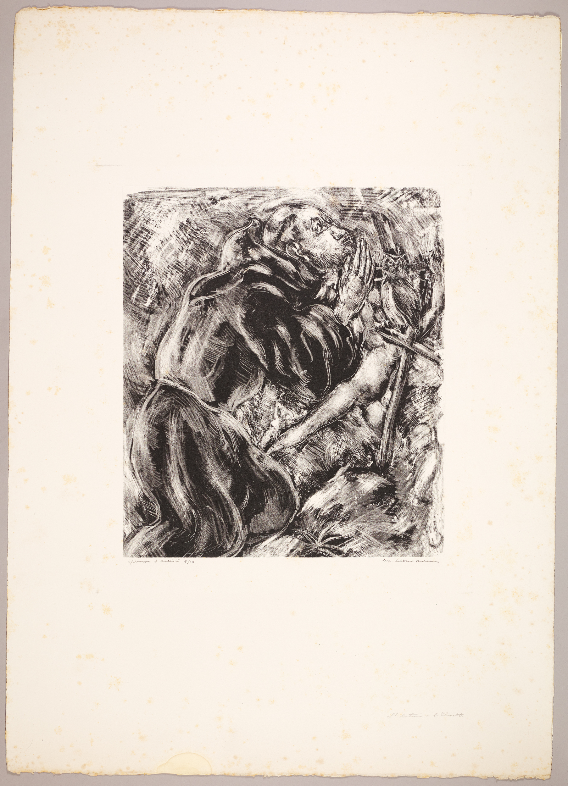 Saint Antoine à la Chouette, Luc-Albert Moreau, 1927