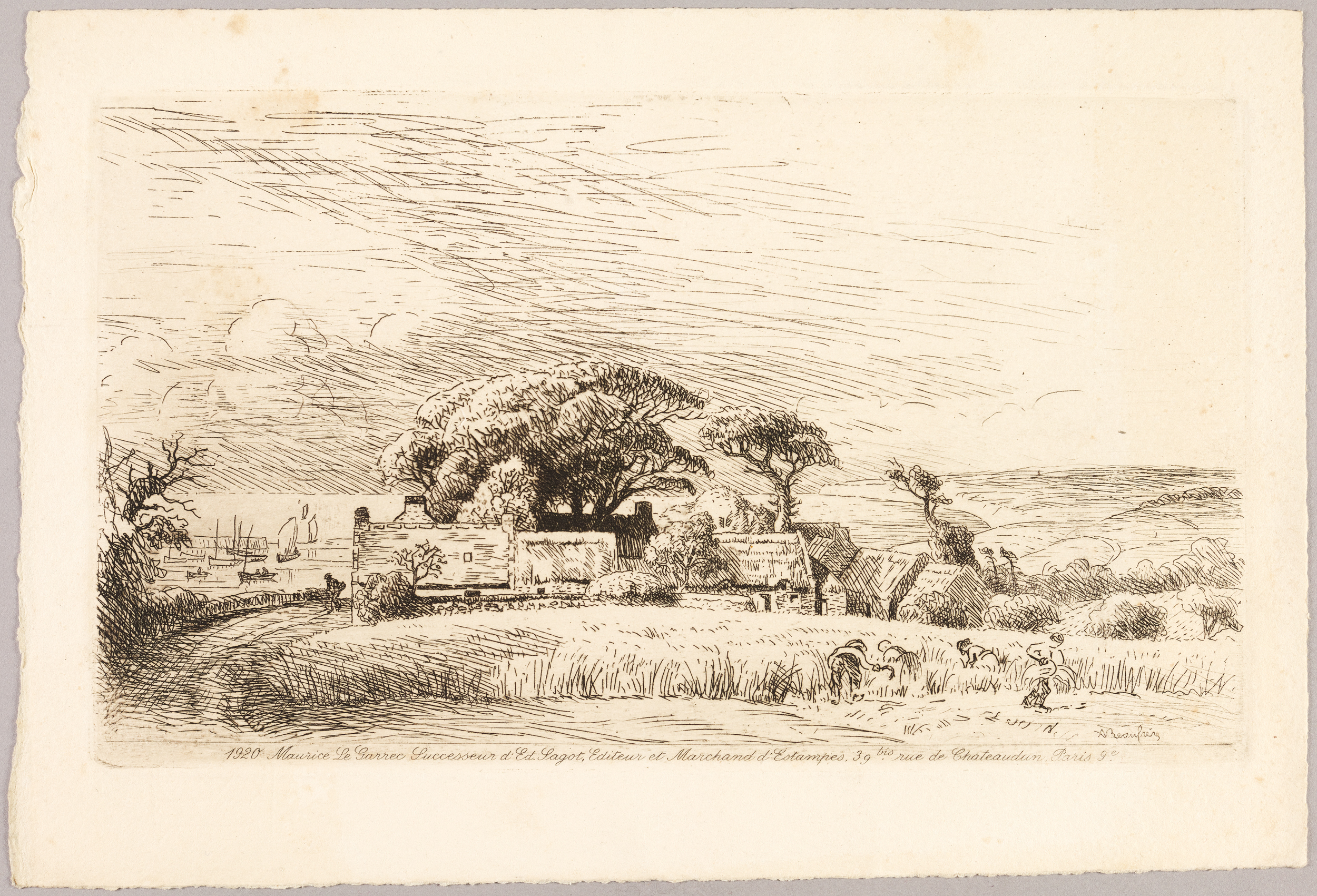 Les Plomarc'h, Adolphe Beaufrère, 1920
