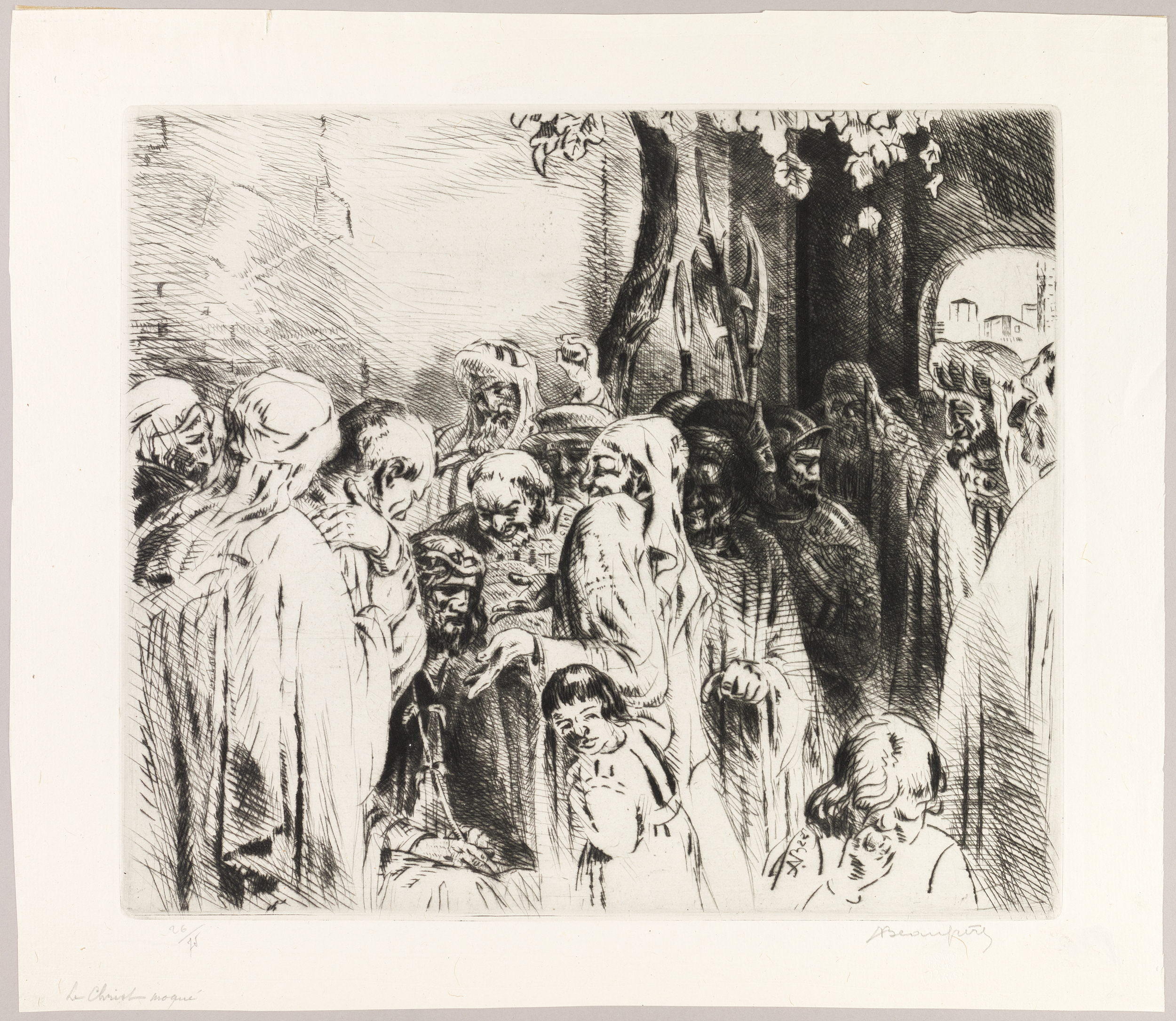 Le Christ moqué, Adolphe Beaufrère, 1922