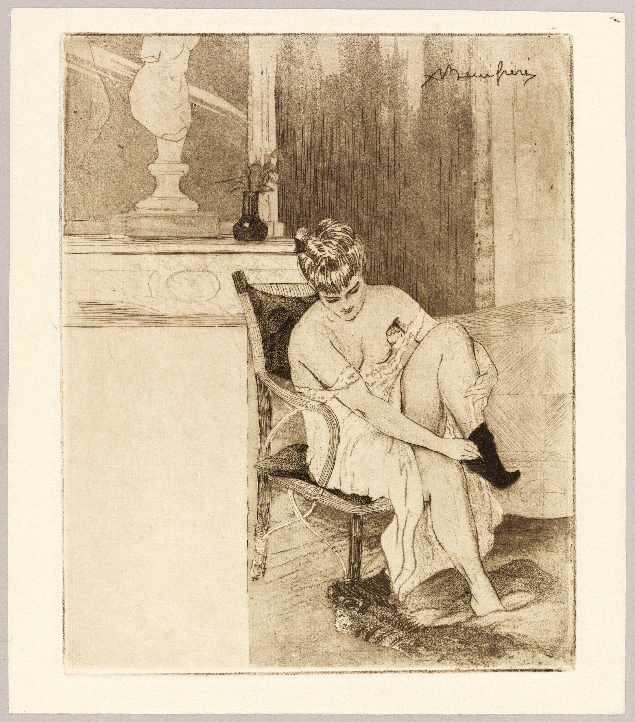 Sans titre (titre factice), Adolphe Beaufrère, 1906