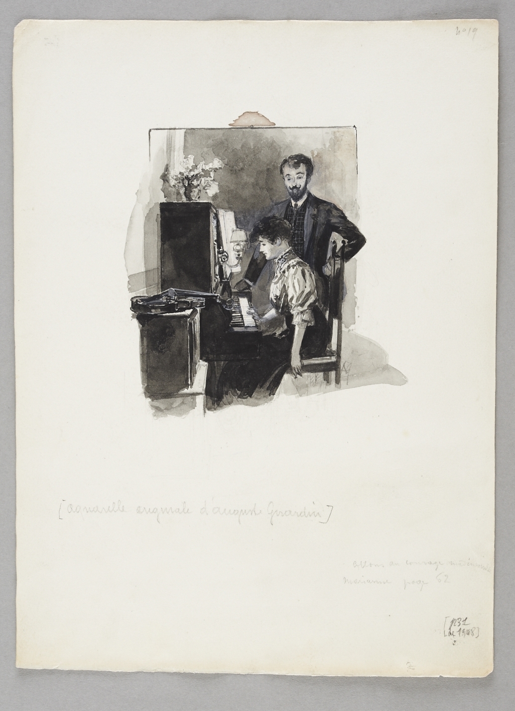 Sans titre (titre factice), Auguste Gérardin, 2e moitié 19e siècle, 1er quart 20e siècle