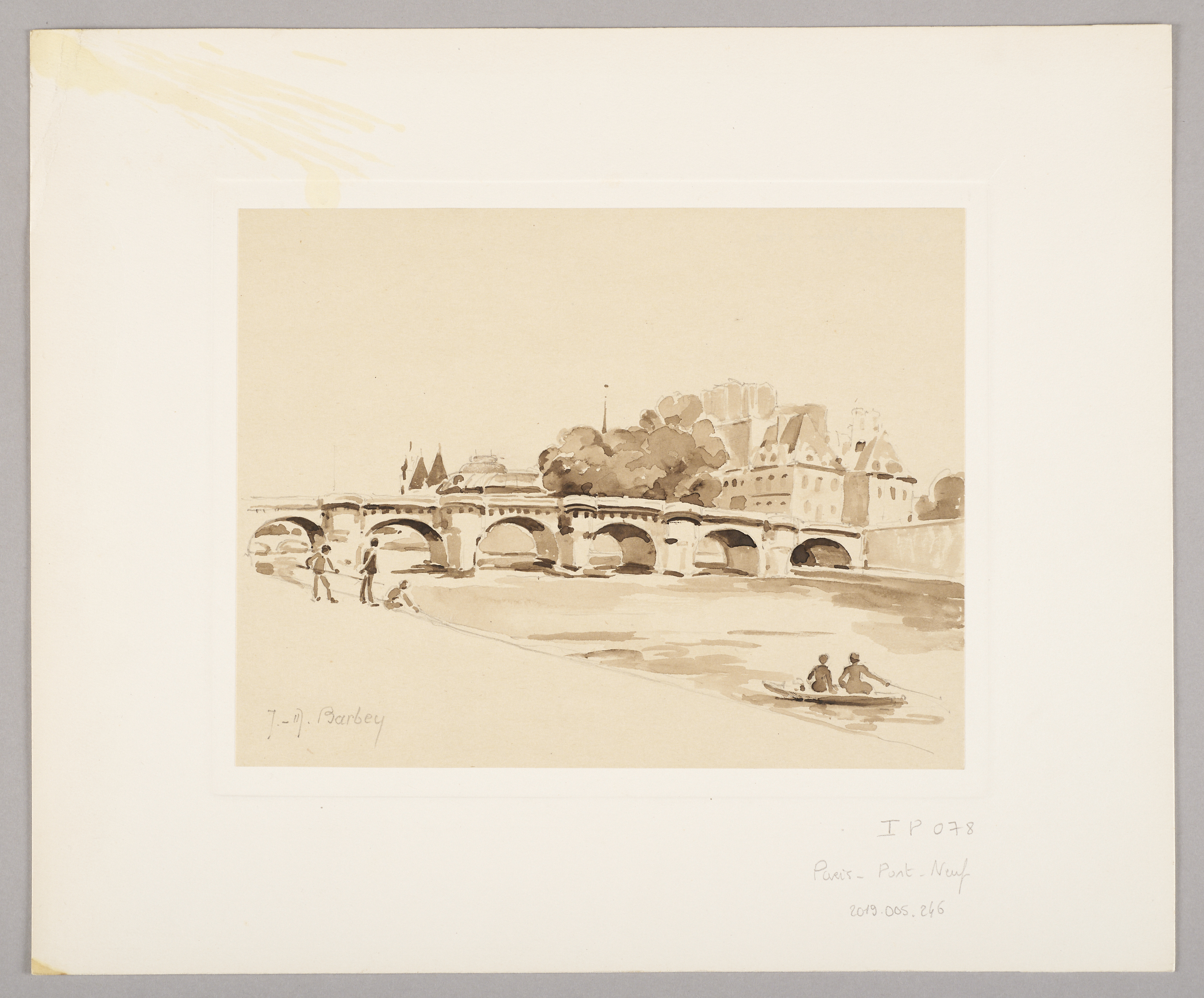 Pont Neuf-Paris, Jeanne-Marie Barbey