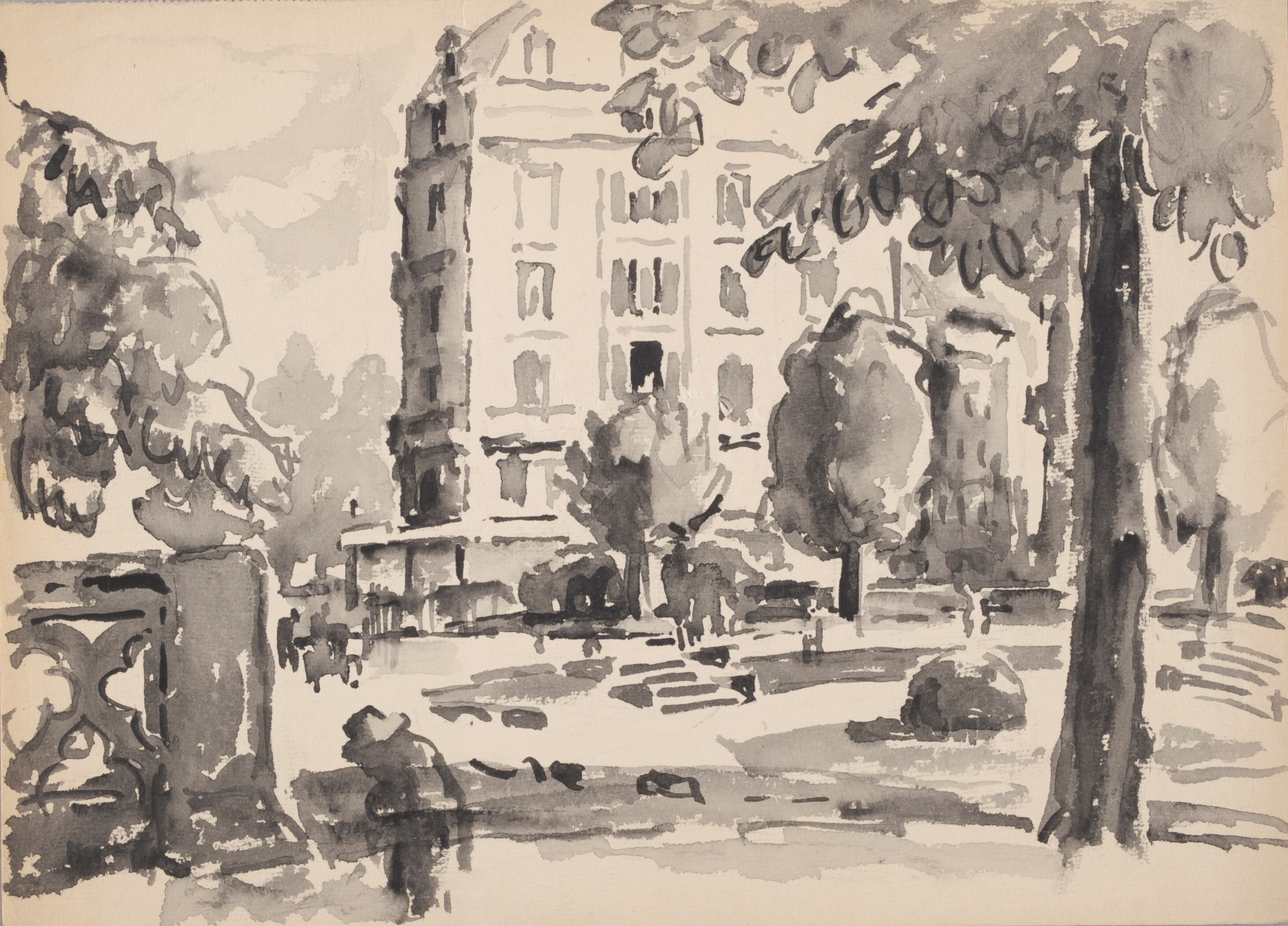 Vue de Paris, Jeanne-Marie Barbey