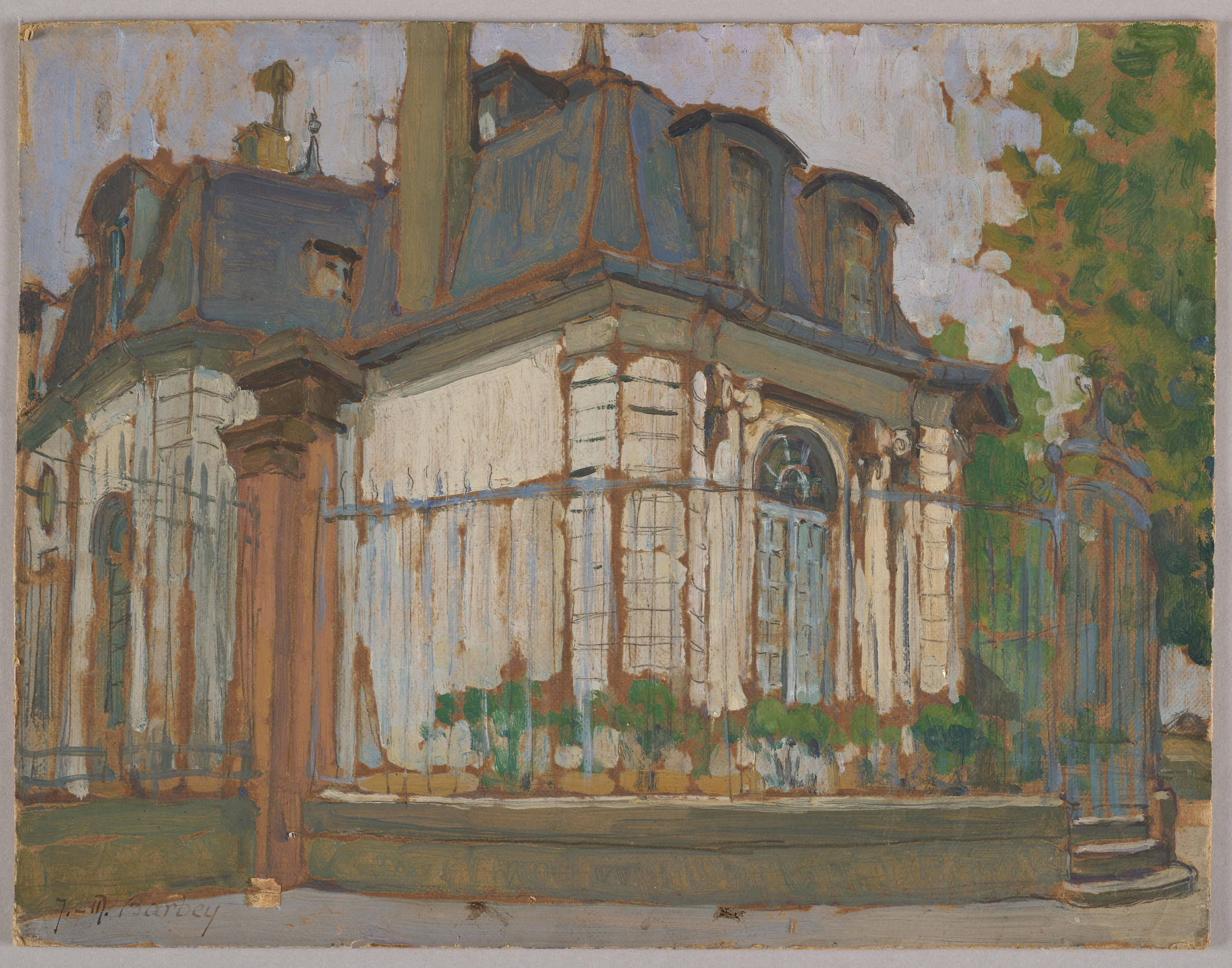 Paris - Le pavillon du Régent à Charonne_0