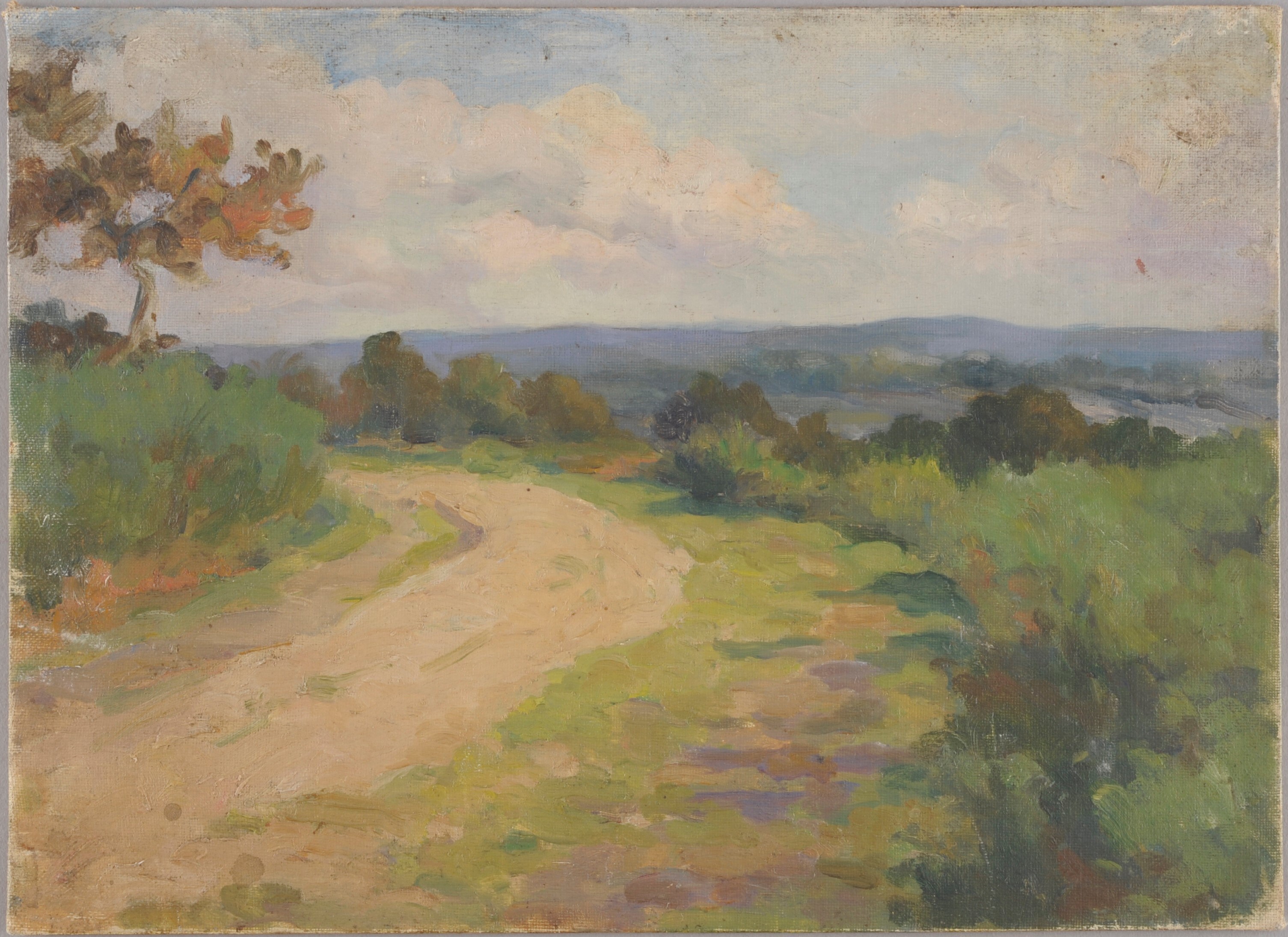 Paysage, Jeanne-Marie Barbey, 1ère moitié 20e siècle