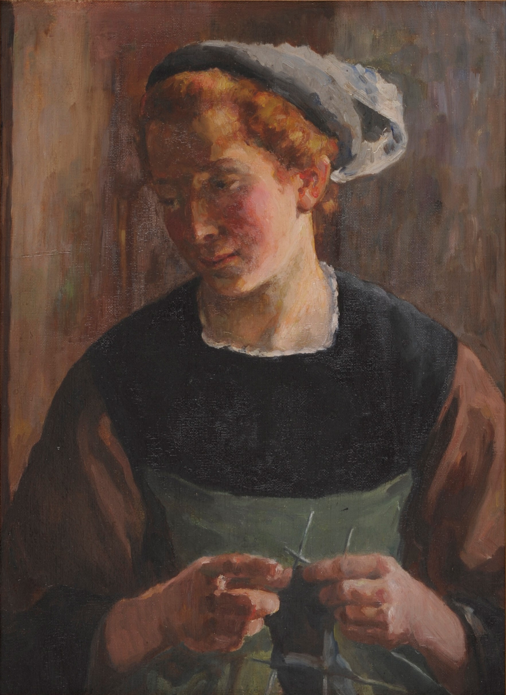 Portrait de Marie-Louise Le Gall, Jeanne-Marie Barbey, 1ère moitié 20e siècle
