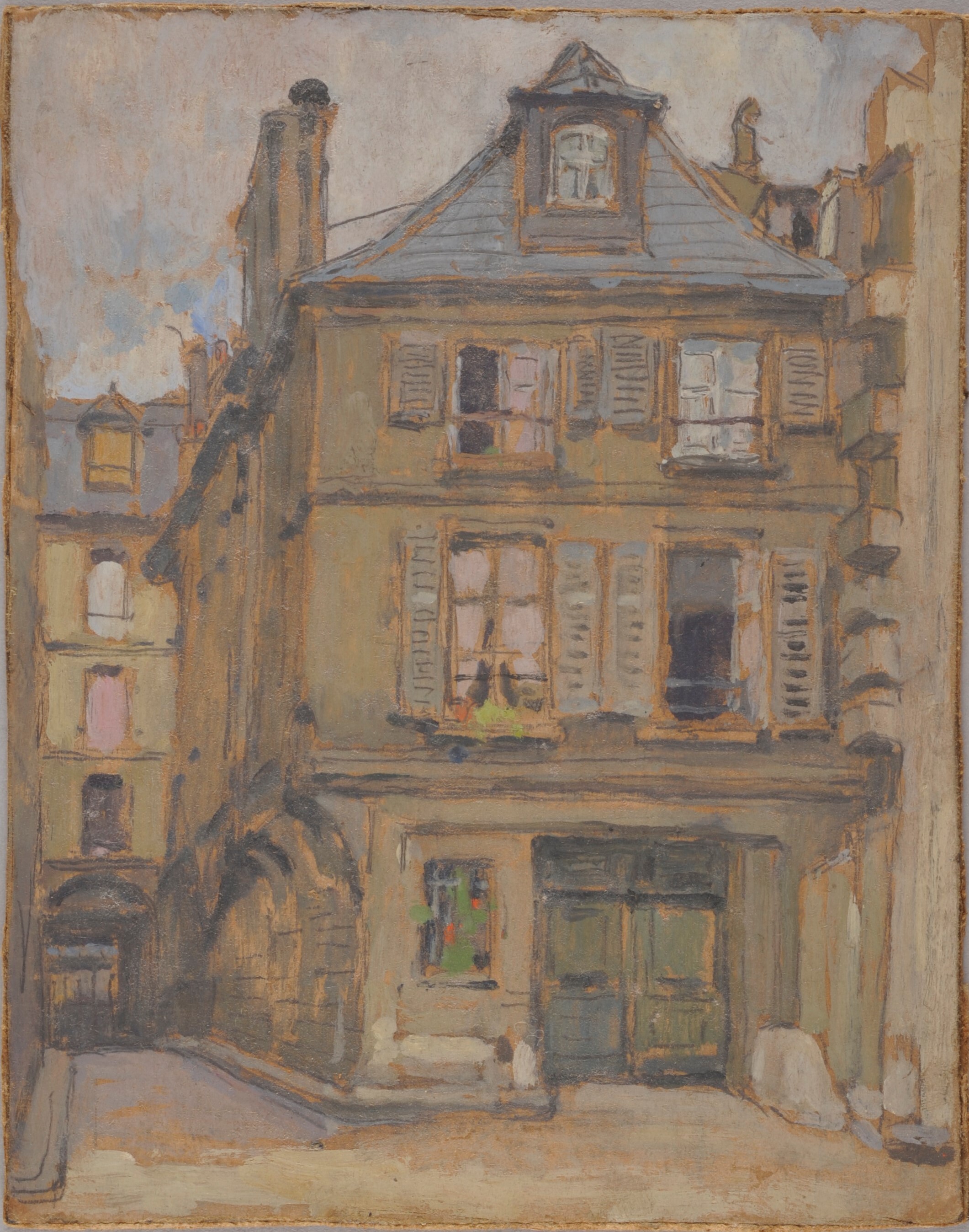 Paris - Rue du cloître Notre-Dame, Jeanne-Marie Barbey