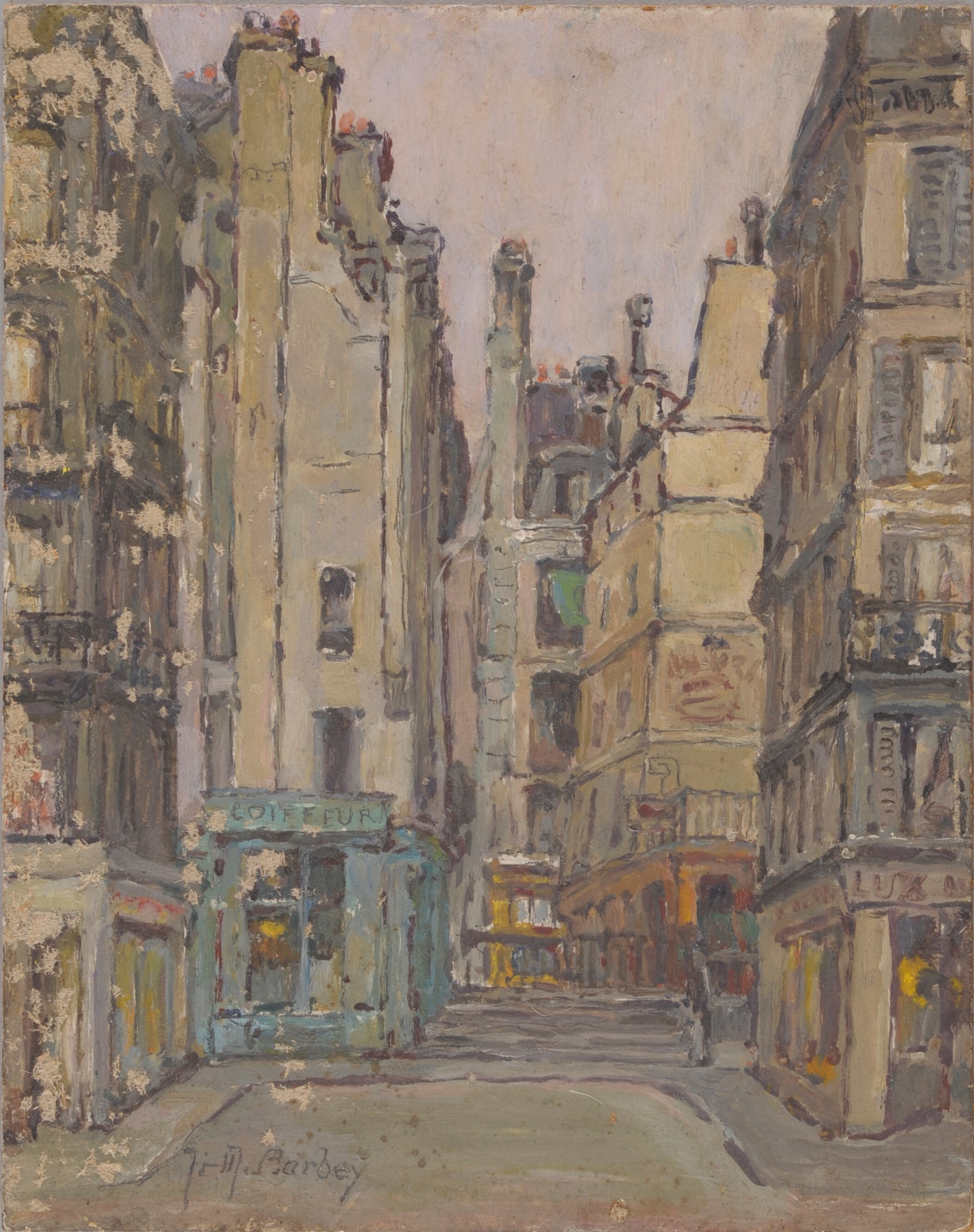 Paris - Rue Cloche Percé, Jeanne-Marie Barbey