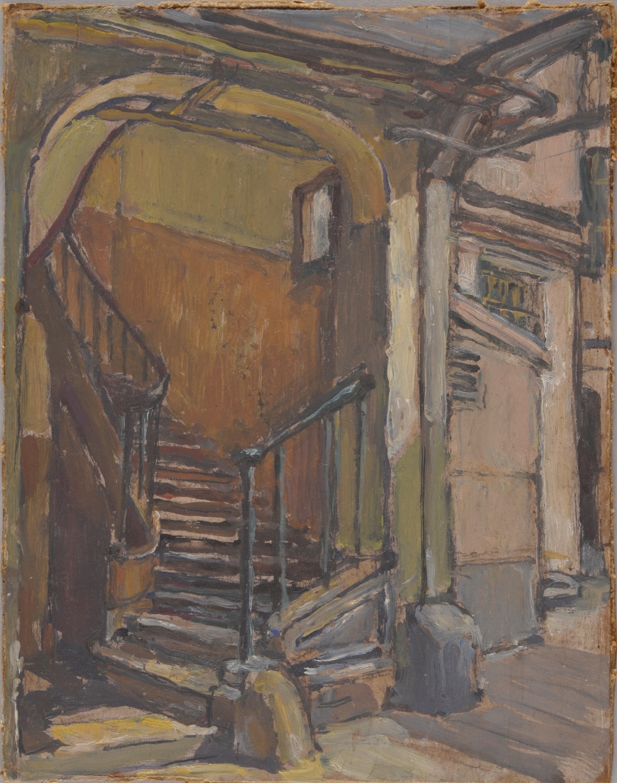 Paris - Escalier, 20 rue Daval, Jeanne-Marie Barbey
