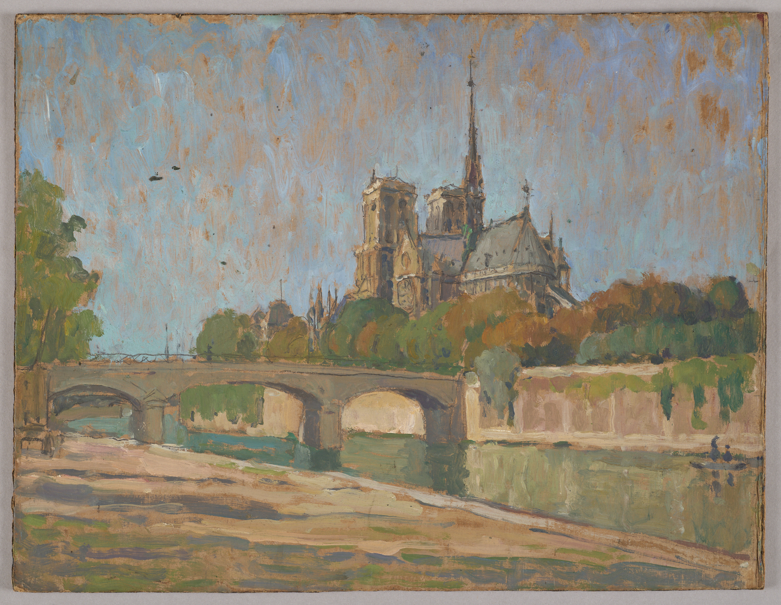 La Seine et Notre Dame, Jeanne-Marie Barbey