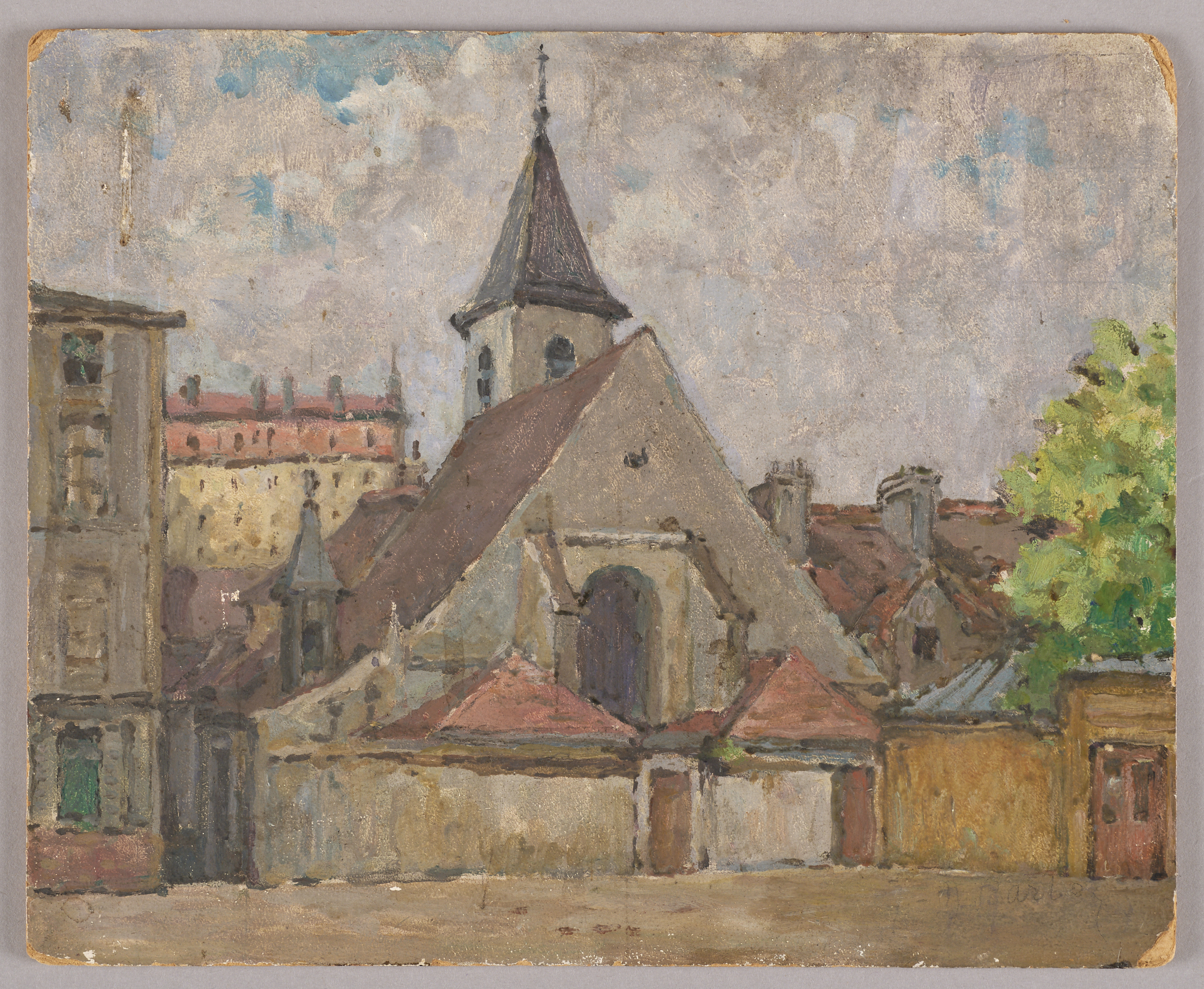 Bagnolet - Eglise Saint-Leu Saint-Gilles, Jeanne-Marie Barbey