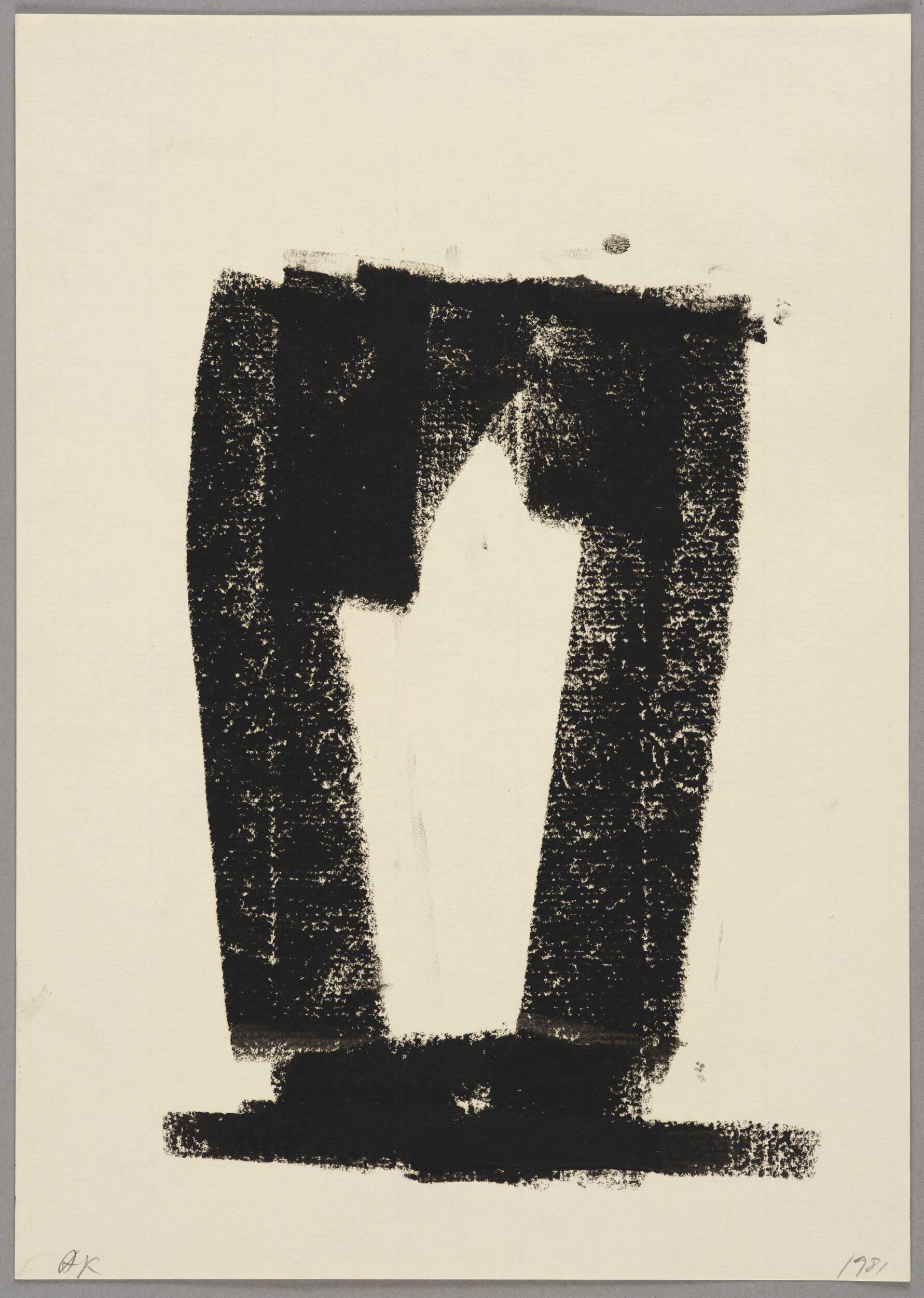 Monolithe, Alain Kirili, 1981