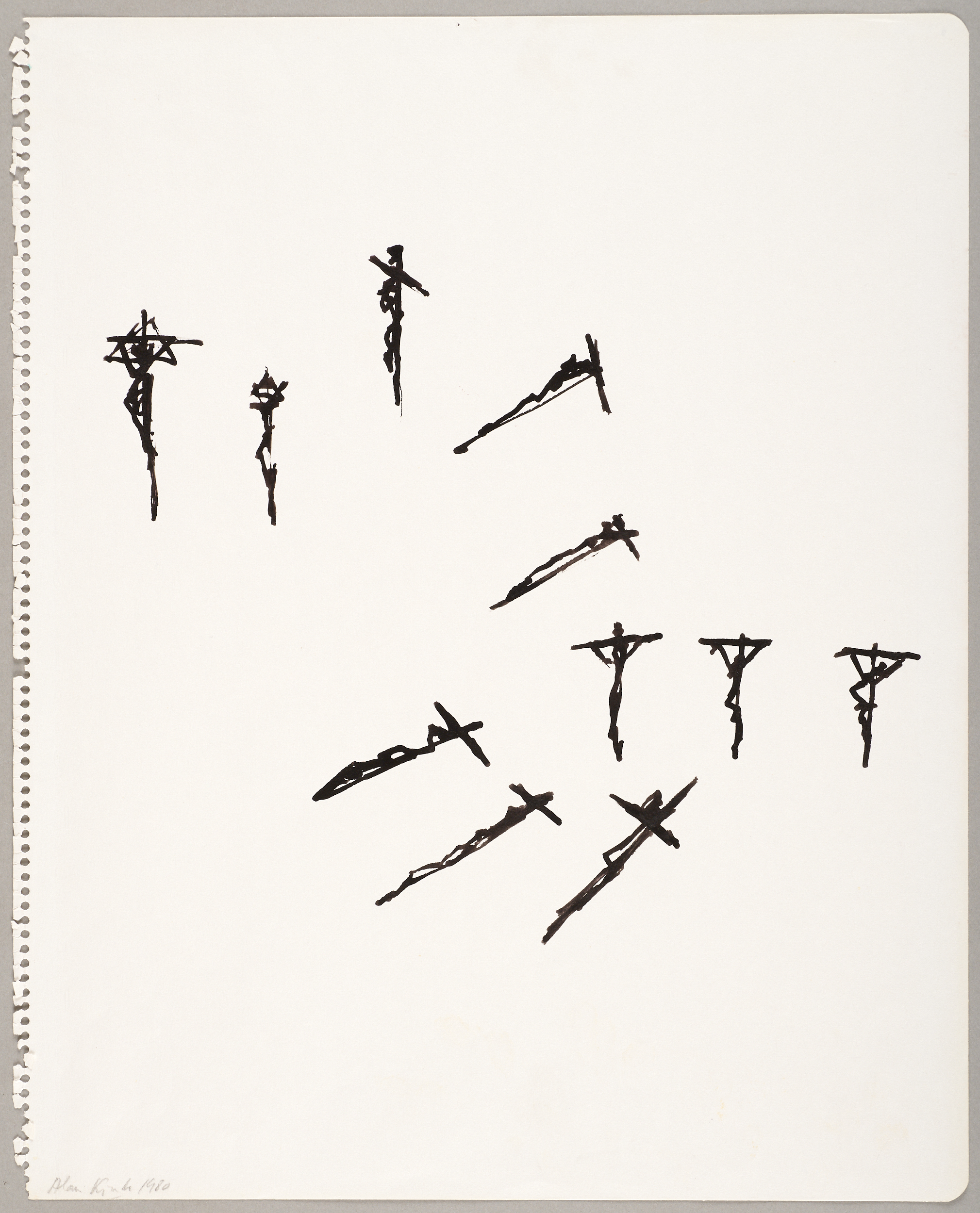 Crucifixion, Alain Kirili, 1980