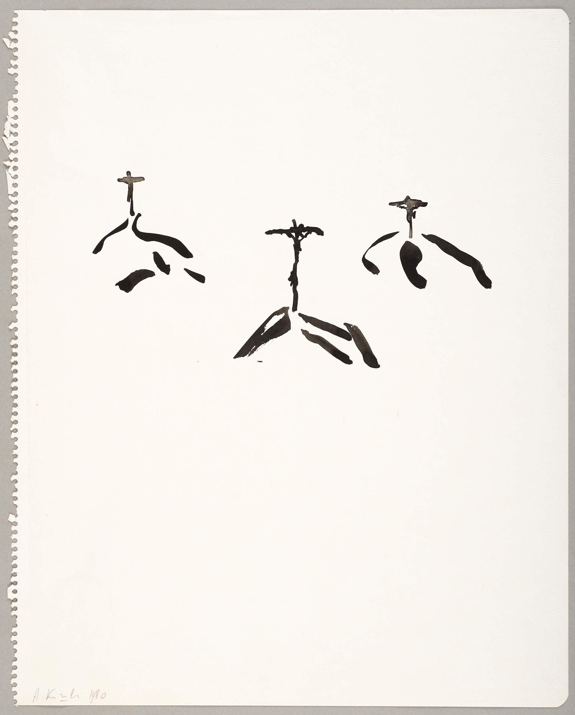 Crucifixion, Alain Kirili, 1980