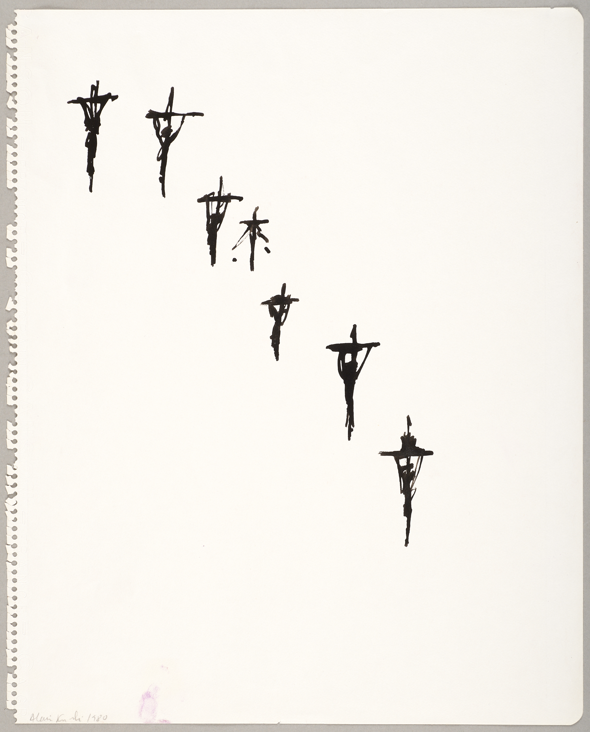 Crucifixion, Alain Kirili, 1980