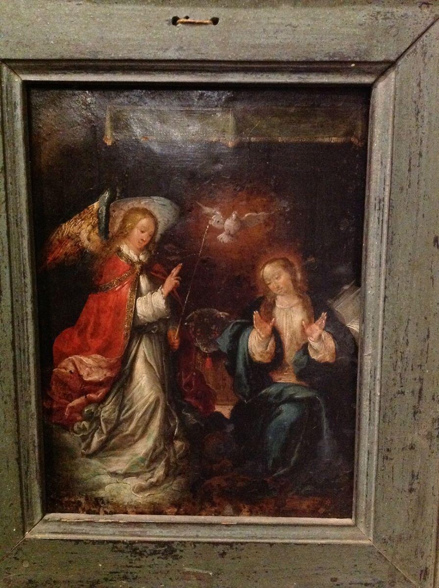 L'Annonciation, Frans II Francken, 16e siècle