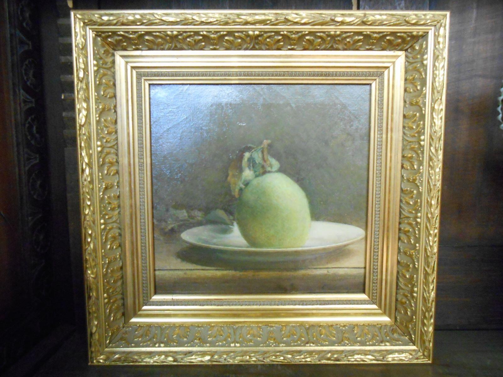 Poire sur assiette, Léon Delachaux, 1912 vers