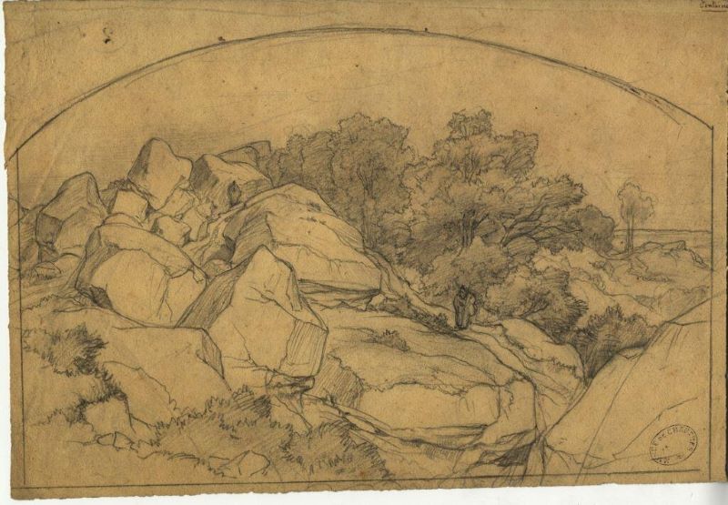 Fontainebleau, Édouard Bertin