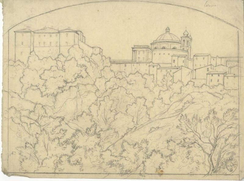 L'Aricia (Italie) — François Edouard Bertin