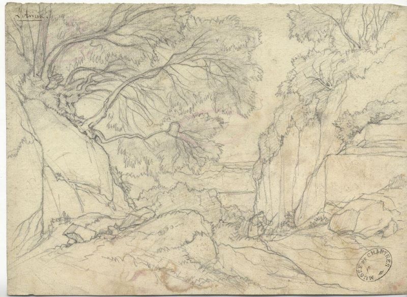 L'Aricia (Italie), Édouard Bertin