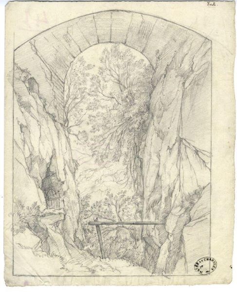 Tivoli (Italie), Édouard Bertin
