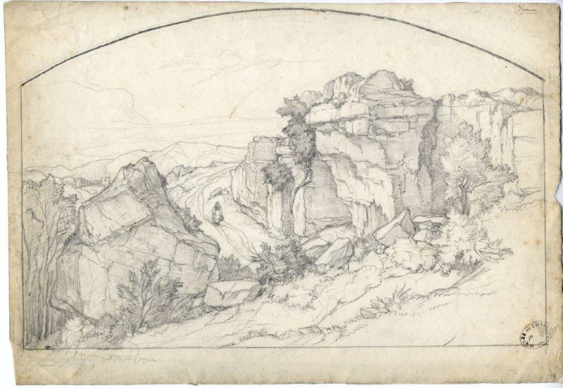 Olevano (Italie), Édouard Bertin