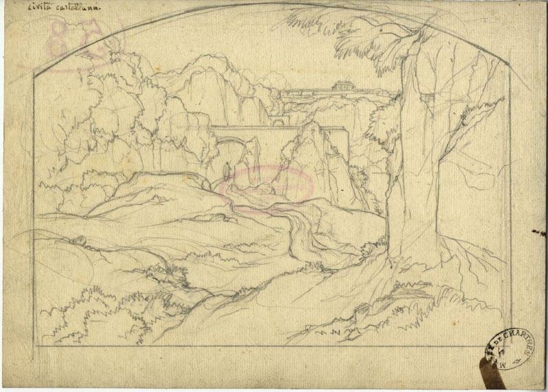Civita Castellana, Édouard Bertin