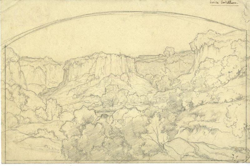 Civita Castellana (Italie), Édouard Bertin