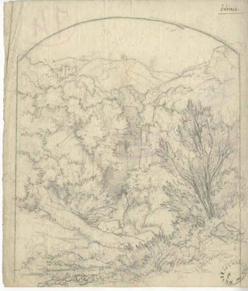 Subiaco (Italie), Édouard Bertin