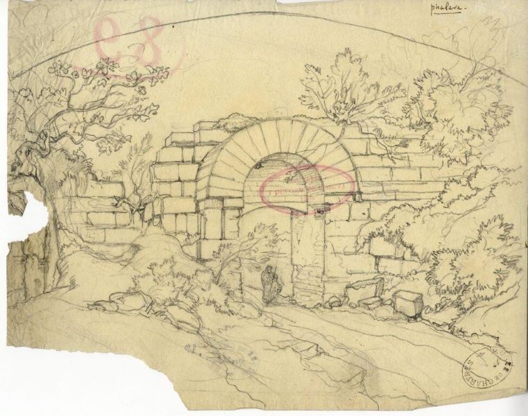 Phalere (Italie), Édouard Bertin