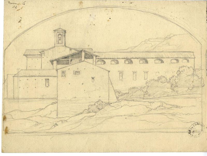Rome (Italie) campagne aux environs de :, Édouard Bertin