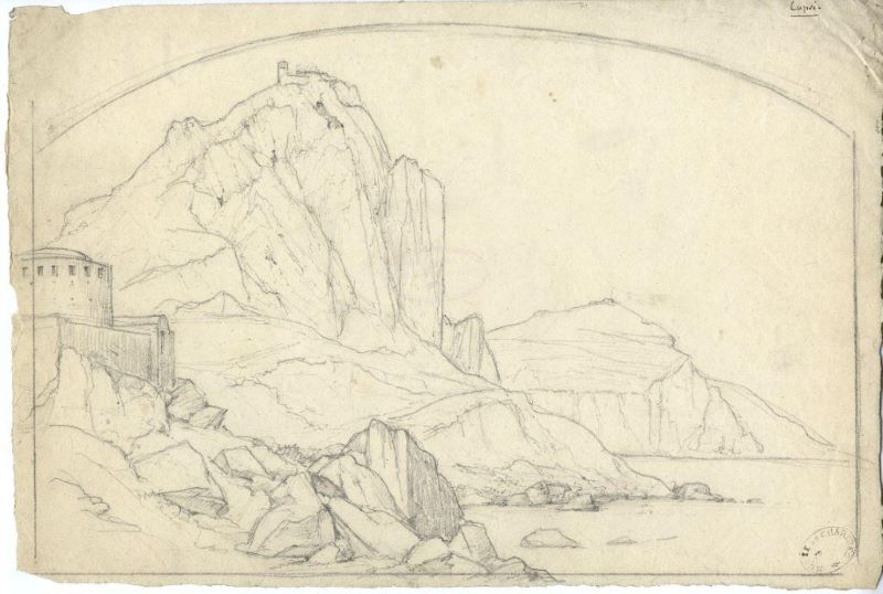 Capri (Italie), Édouard Bertin