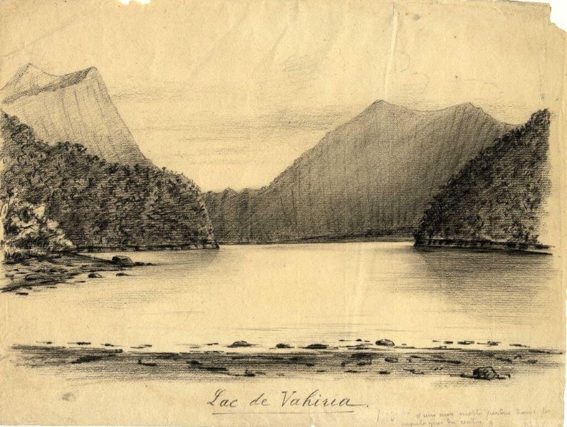 Lac de Vahiria, de Jonquières Eugène de Fauque