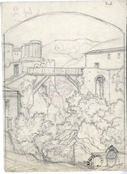 Tivoli (Italie), Édouard Bertin