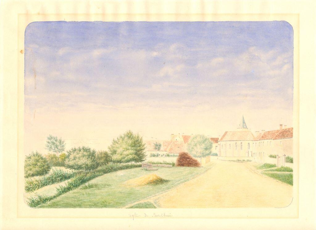 Eglise de Berd’huis, Louis Auguste Jubault, 19e siècle